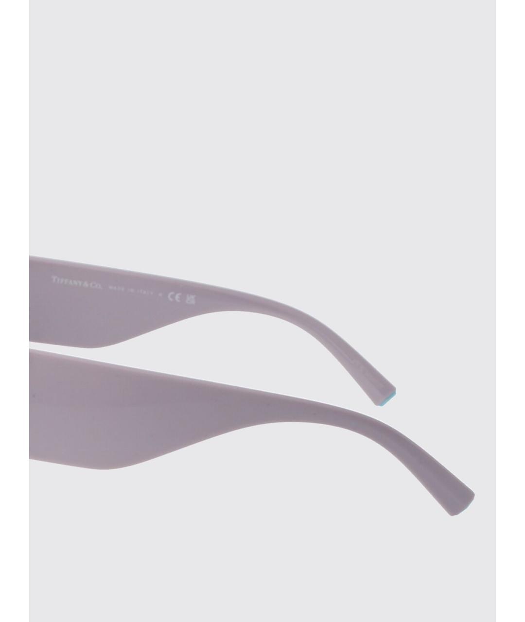 TIFFANY&CO Фиолетовые солнцезащитные очки, фото 4