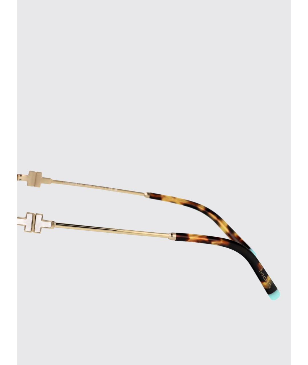 TIFFANY&CO Коричневые солнцезащитные очки, фото 4