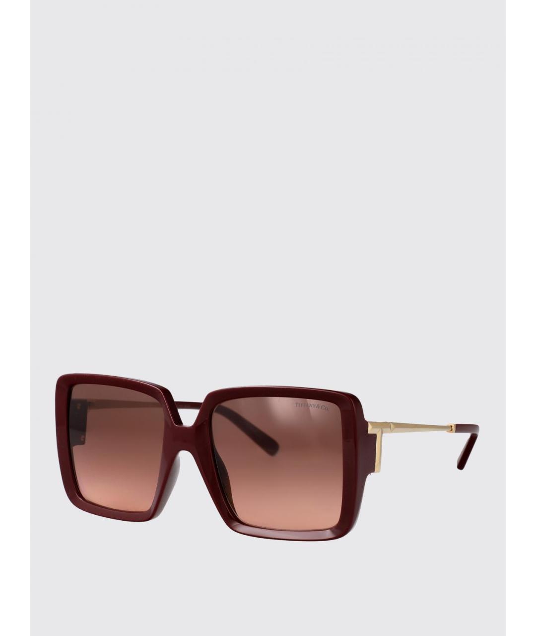 TIFFANY&CO Фиолетовые солнцезащитные очки, фото 5
