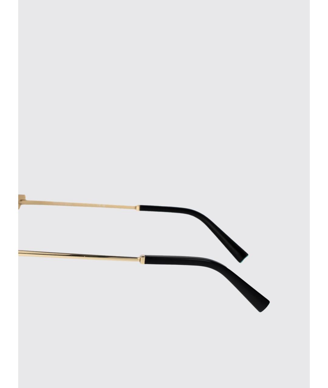 TIFFANY&CO Золотые солнцезащитные очки, фото 4