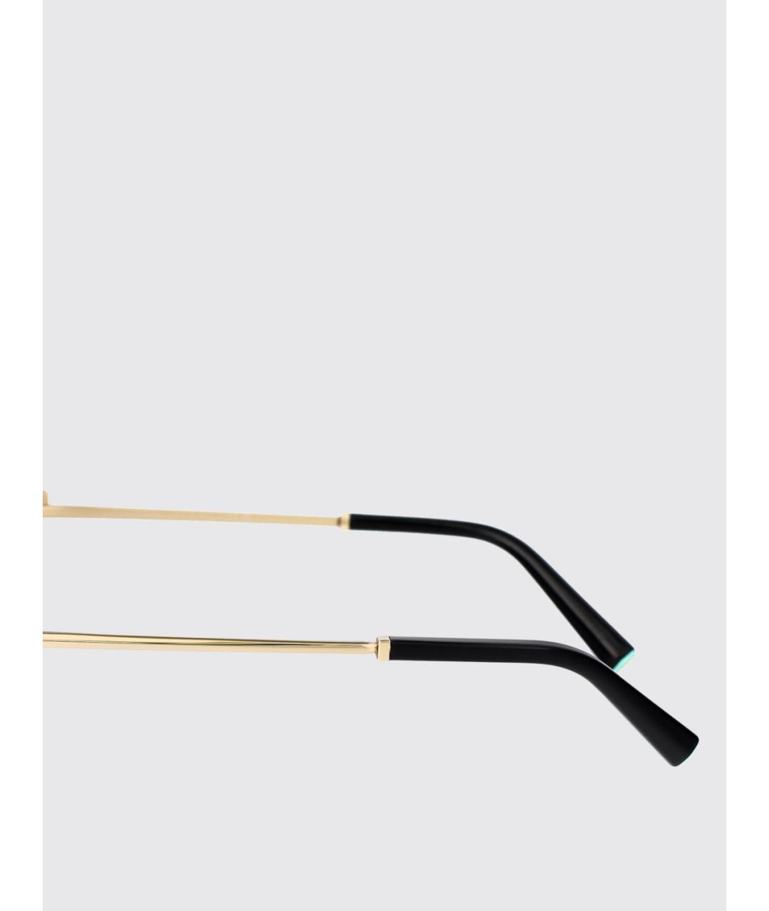 TIFFANY&CO Золотые солнцезащитные очки, фото 4