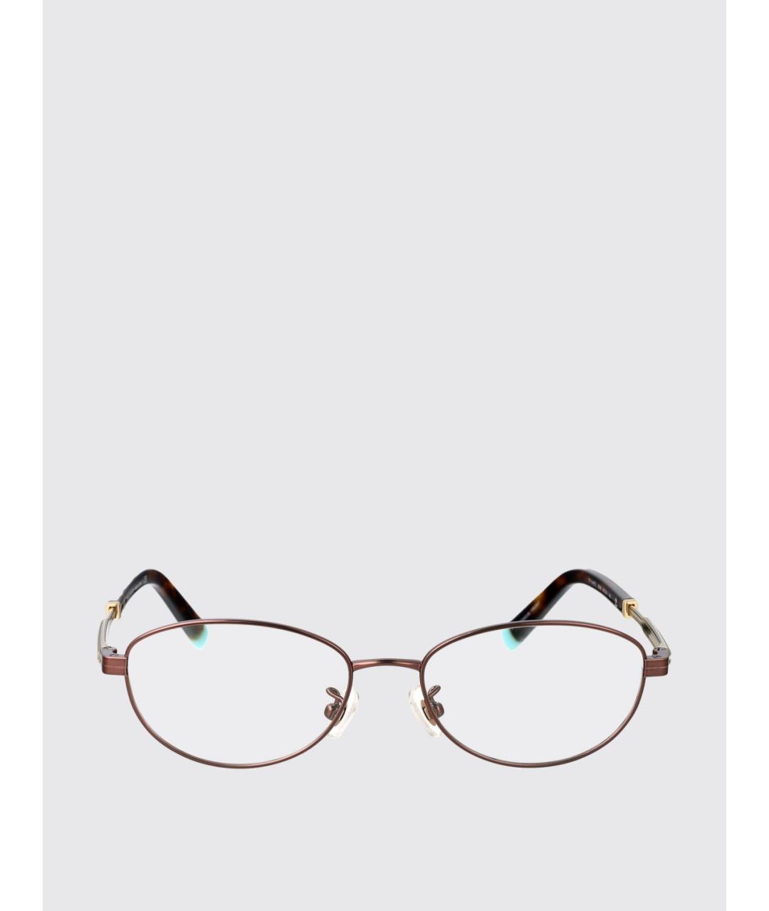 TIFFANY&CO Коричневые солнцезащитные очки, фото 2