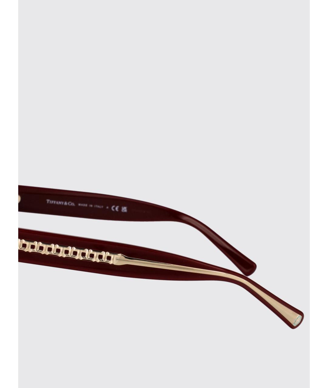 TIFFANY&CO Фиолетовые солнцезащитные очки, фото 4
