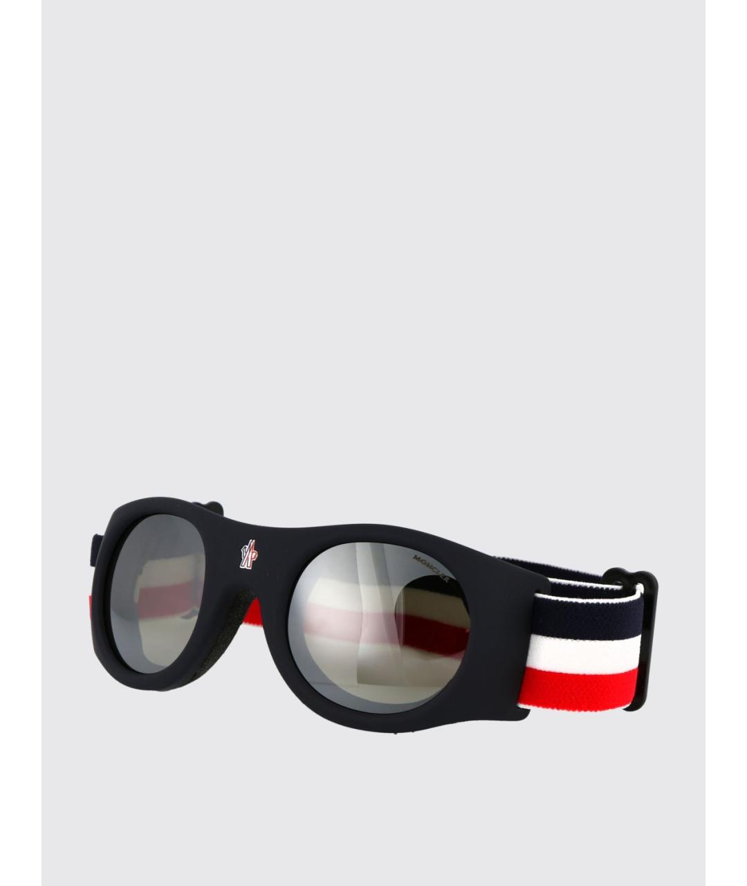 MONCLER Синие солнцезащитные очки, фото 4