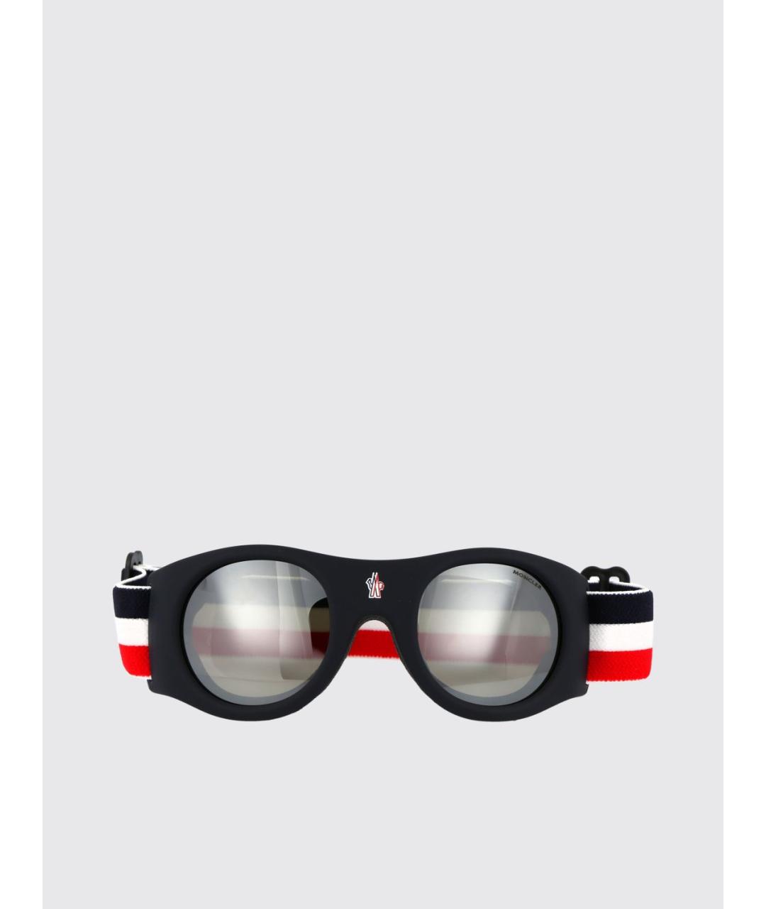 MONCLER Синие солнцезащитные очки, фото 2