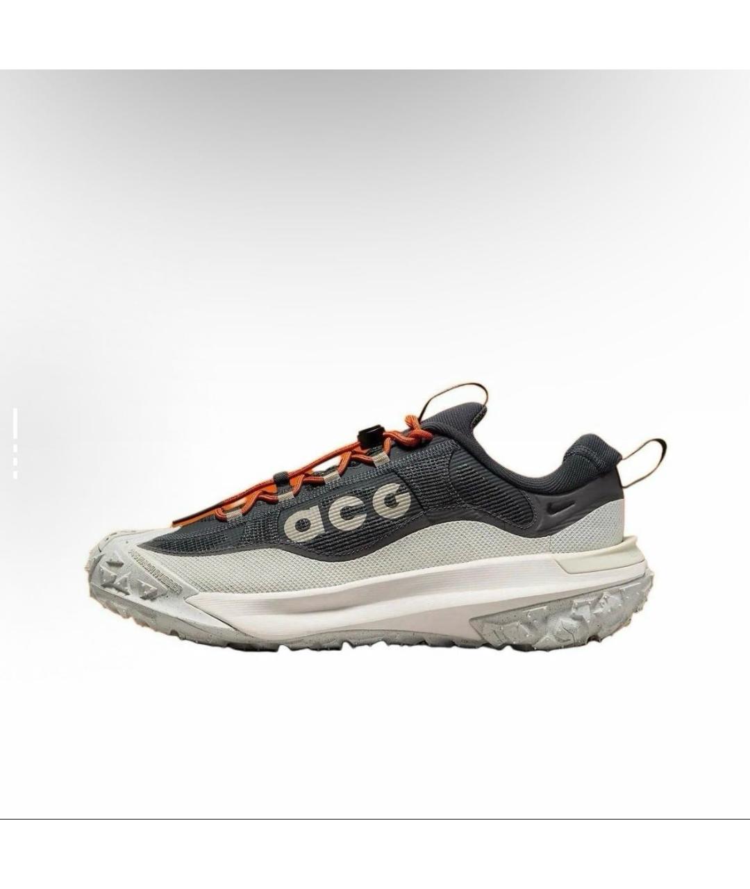 NIKE ACG Антрацитовые низкие кроссовки / кеды, фото 2