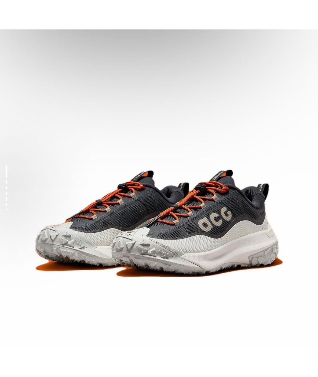 NIKE ACG Антрацитовые низкие кроссовки / кеды, фото 3