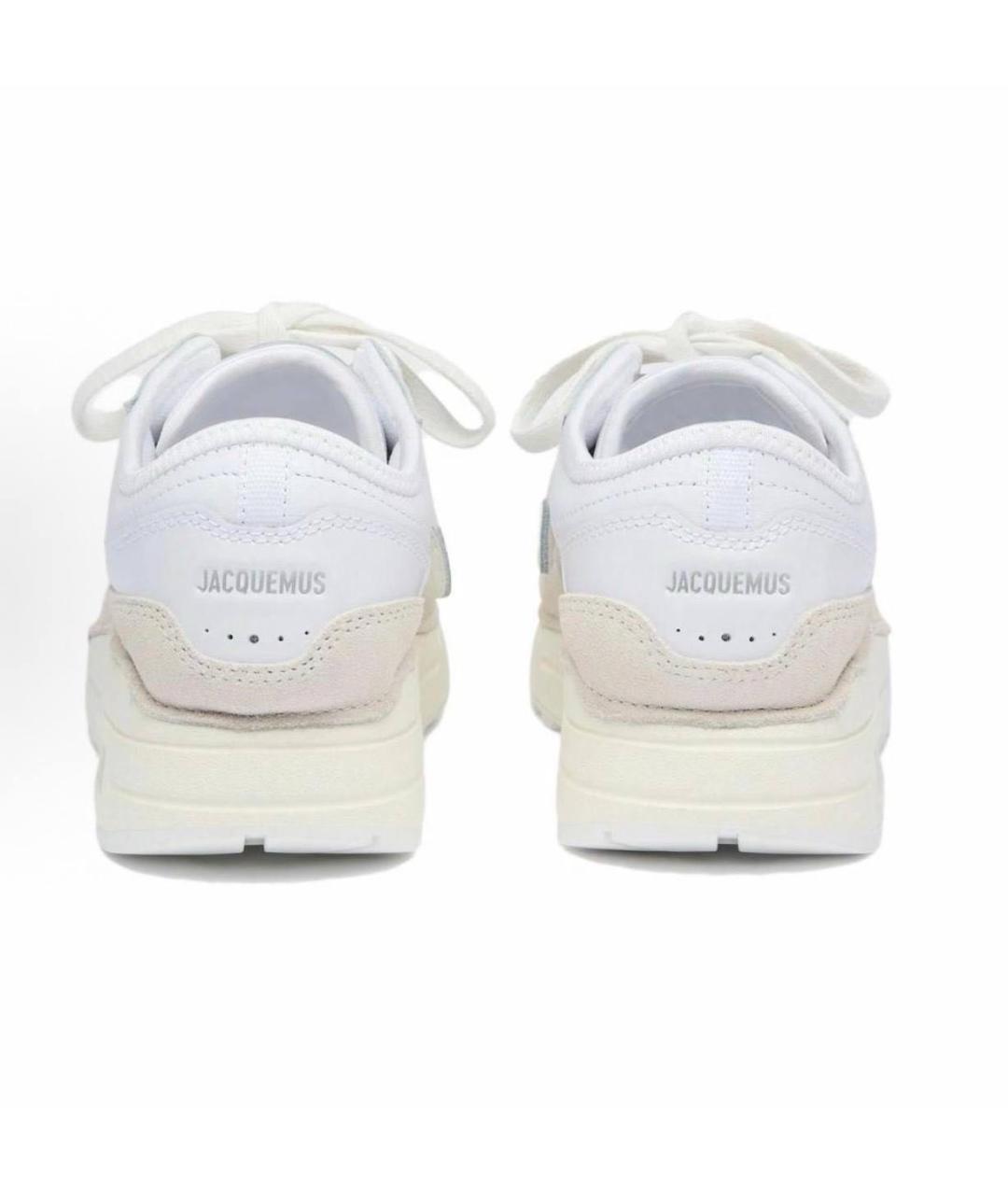 JACQUEMUS Белые кроссовки, фото 4