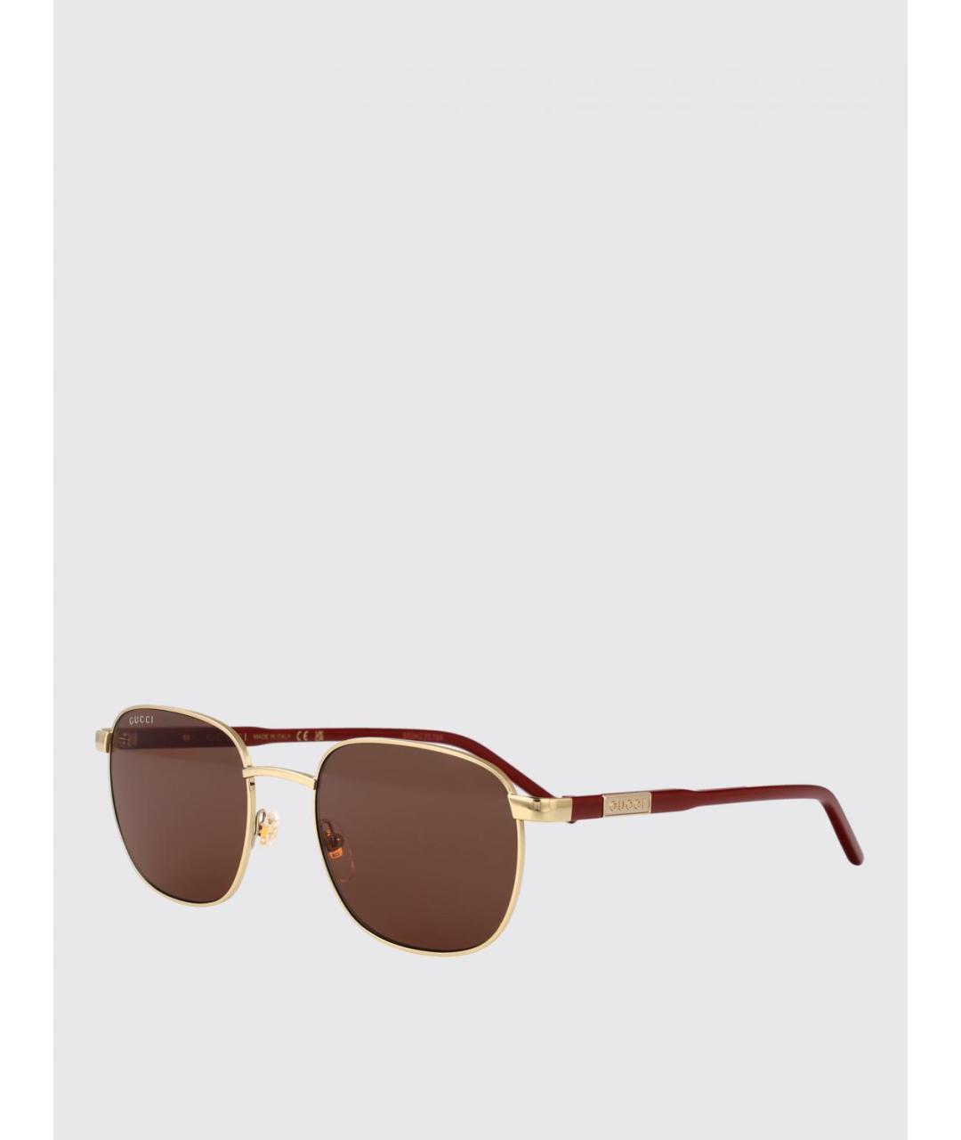 GUCCI Бордовые солнцезащитные очки, фото 5