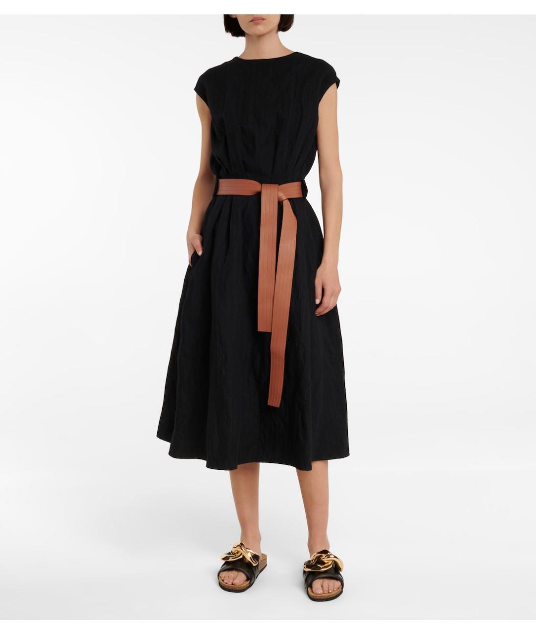 LOEWE Черное повседневное платье, фото 4