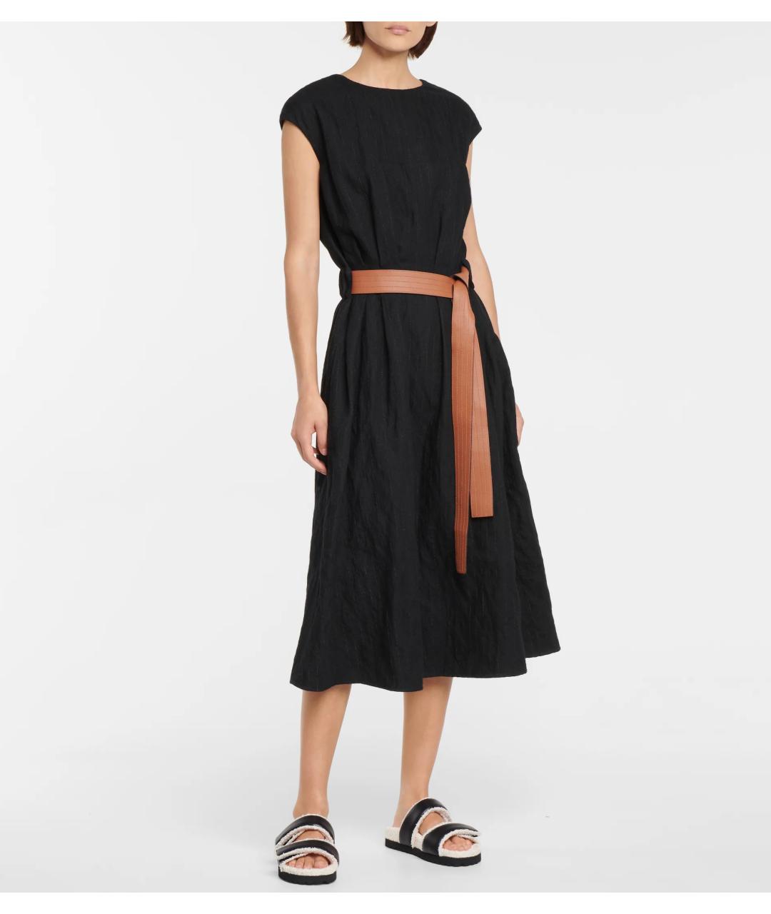 LOEWE Черное повседневное платье, фото 5