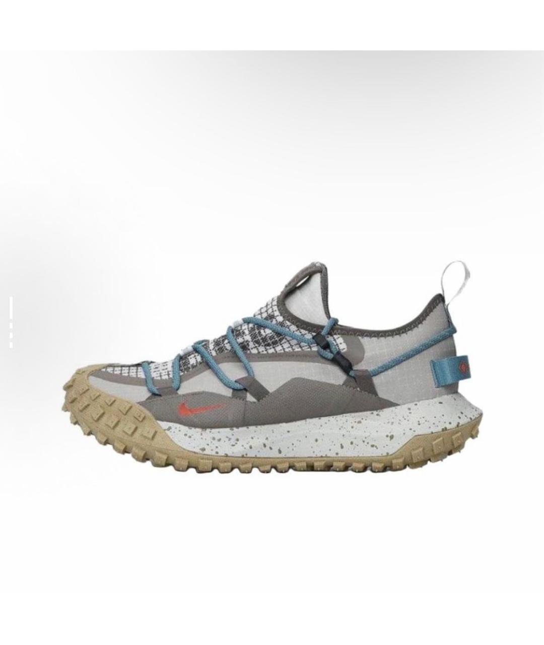 NIKE ACG Серые низкие кроссовки / кеды, фото 5