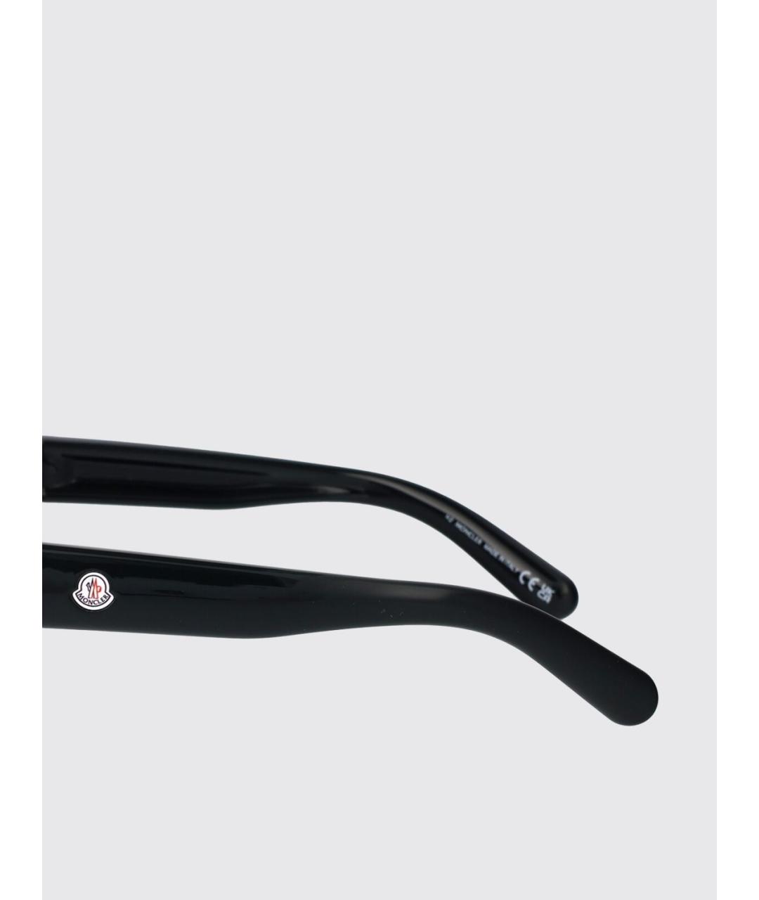 MONCLER Черные солнцезащитные очки, фото 4