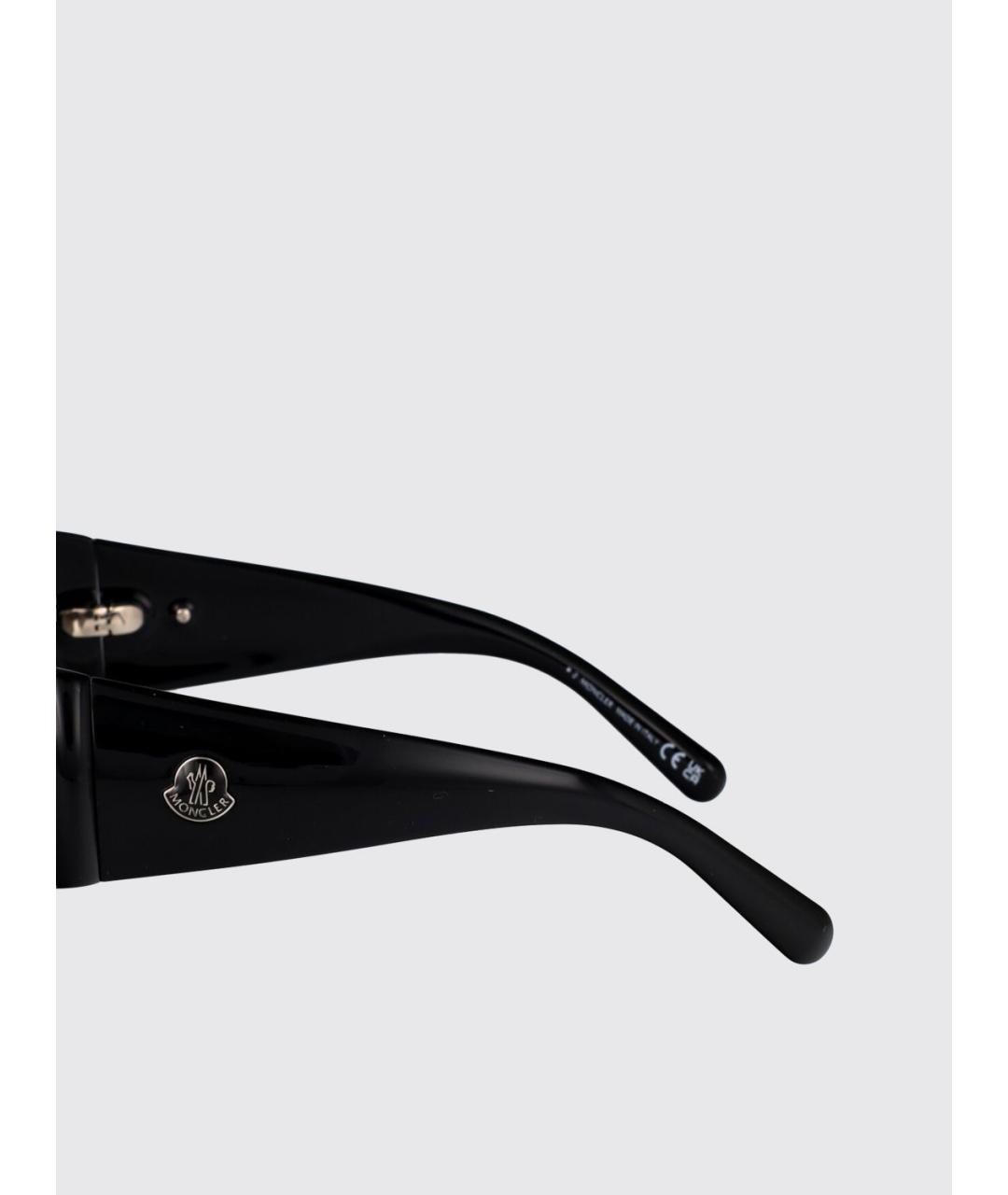 MONCLER Черные солнцезащитные очки, фото 4