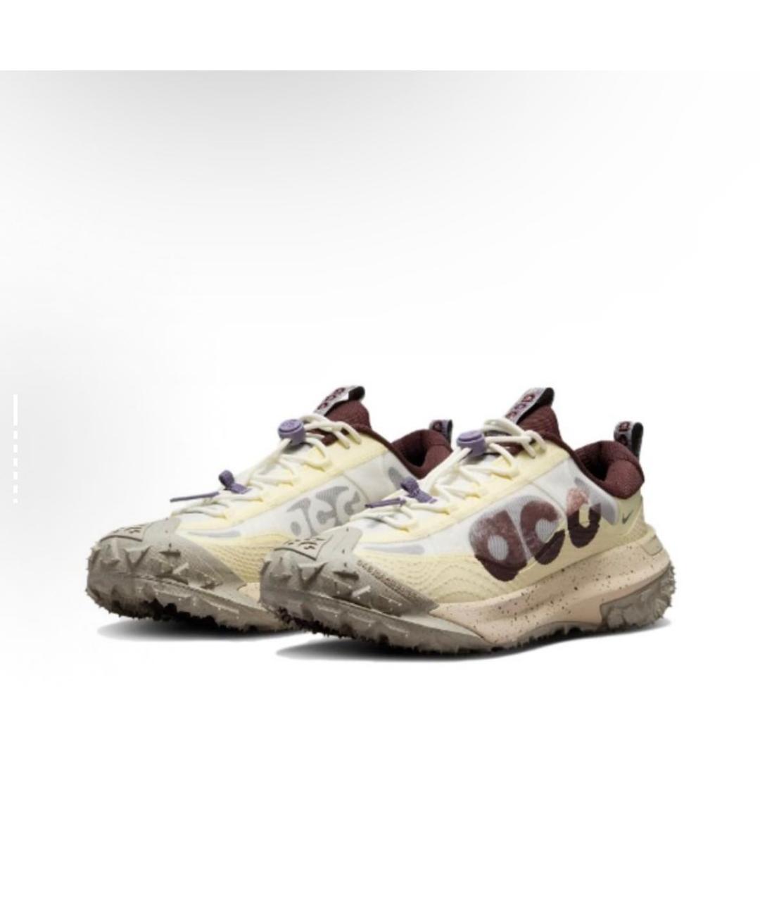 NIKE ACG Бежевые низкие кроссовки / кеды, фото 3