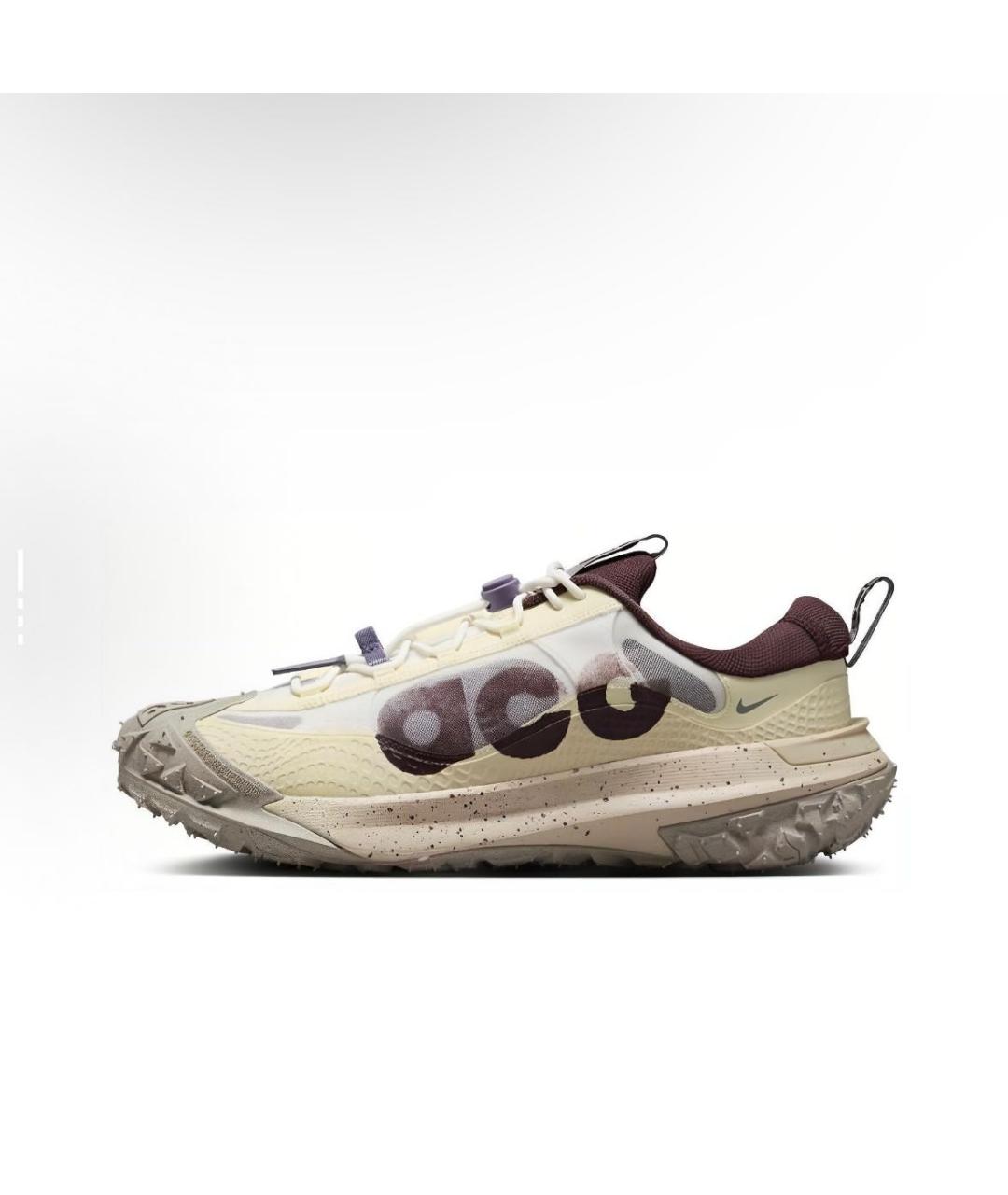 NIKE ACG Бежевые низкие кроссовки / кеды, фото 2