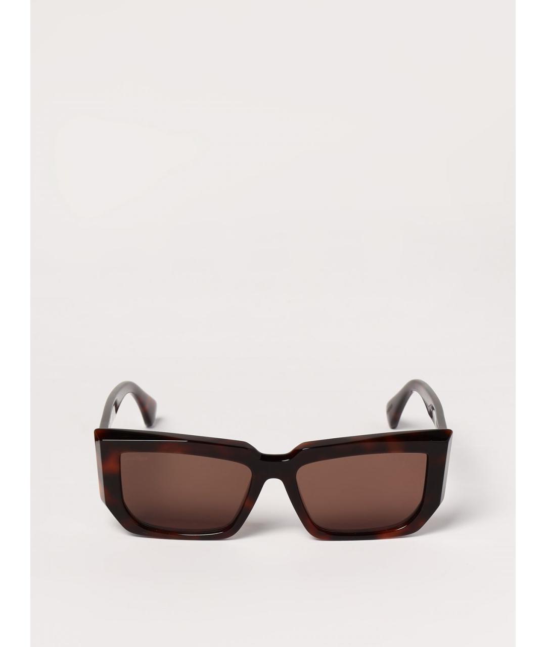 MAX MARA Коричневые солнцезащитные очки, фото 3