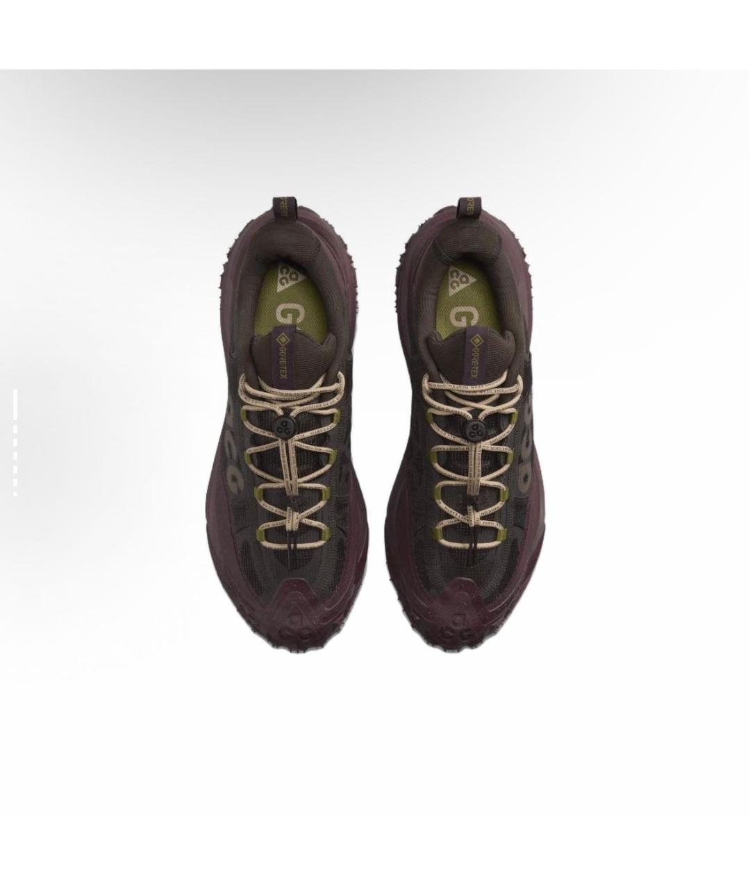 NIKE ACG Бордовые низкие кроссовки / кеды, фото 4