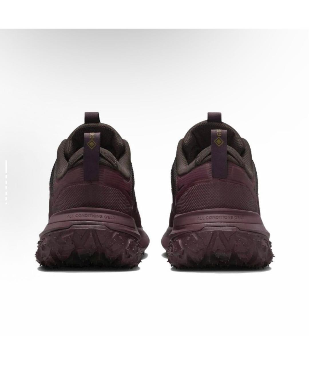 NIKE ACG Бордовые низкие кроссовки / кеды, фото 5