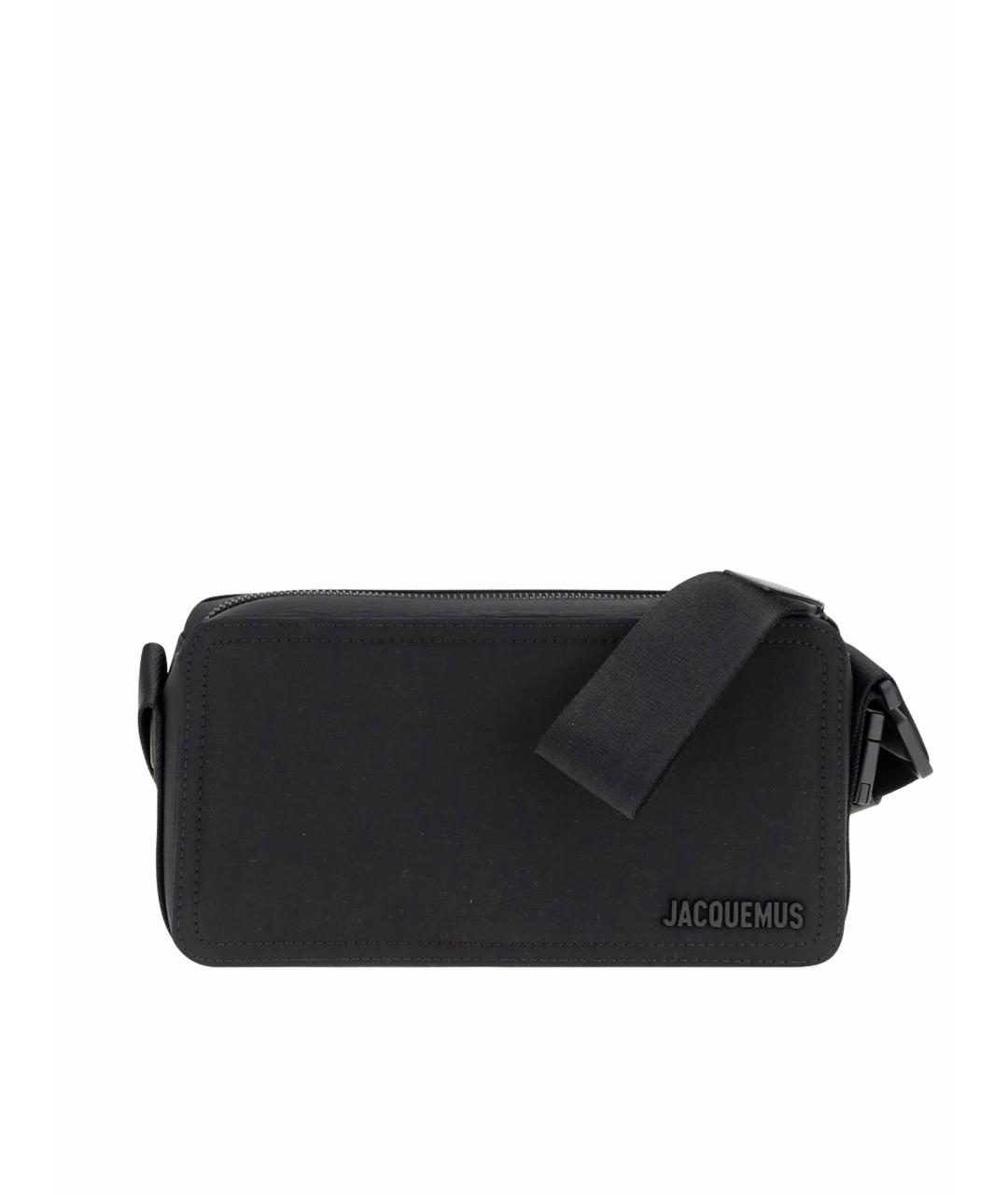 JACQUEMUS Черная сумка на плечо, фото 1