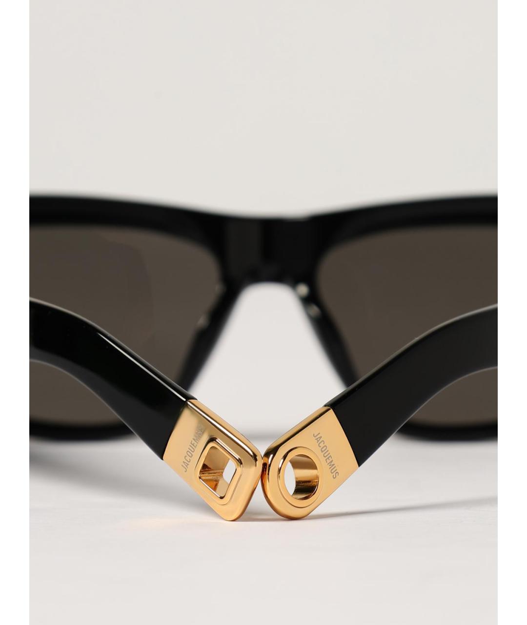 JACQUEMUS Черные солнцезащитные очки, фото 5