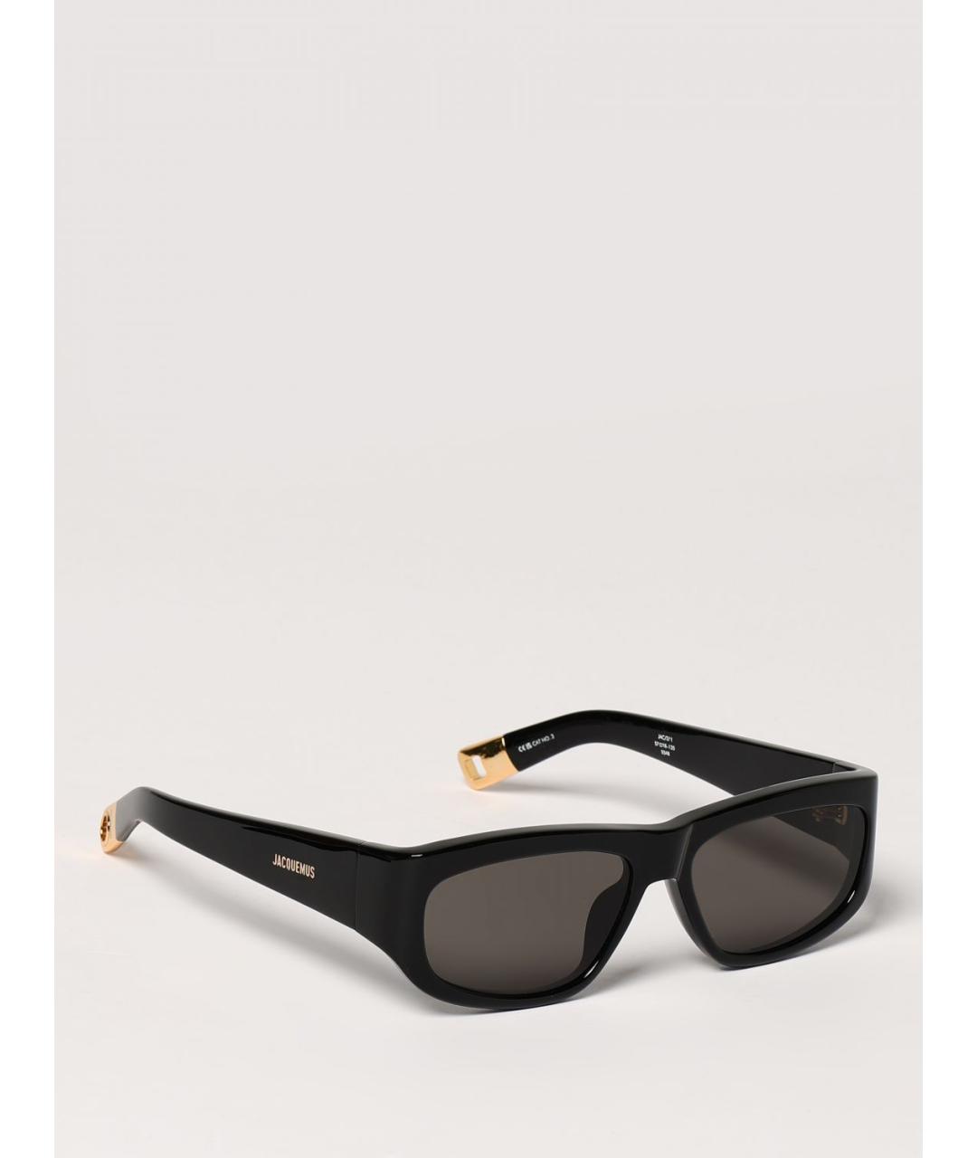 JACQUEMUS Черные солнцезащитные очки, фото 6