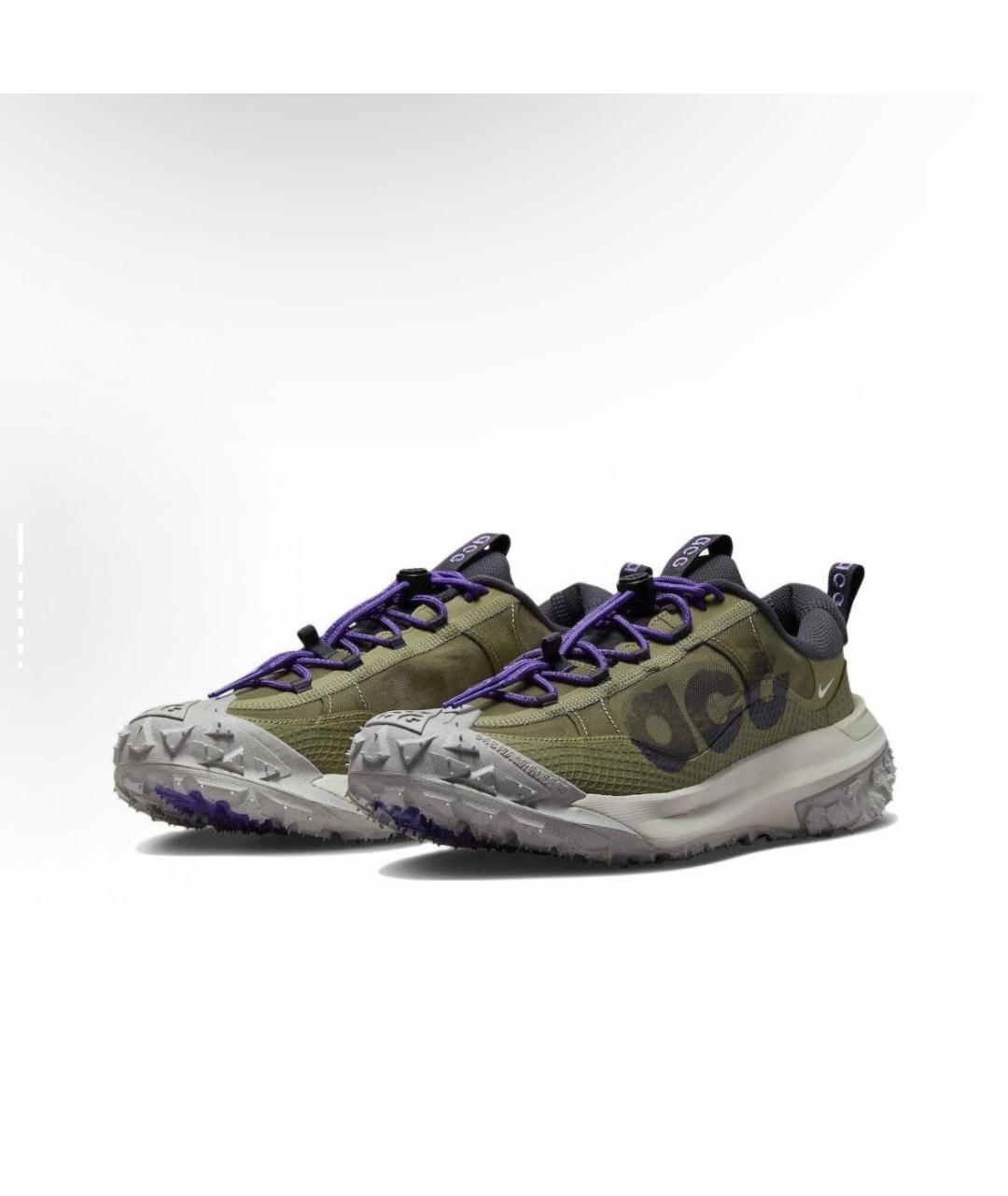 NIKE ACG Хаки низкие кроссовки / кеды, фото 3
