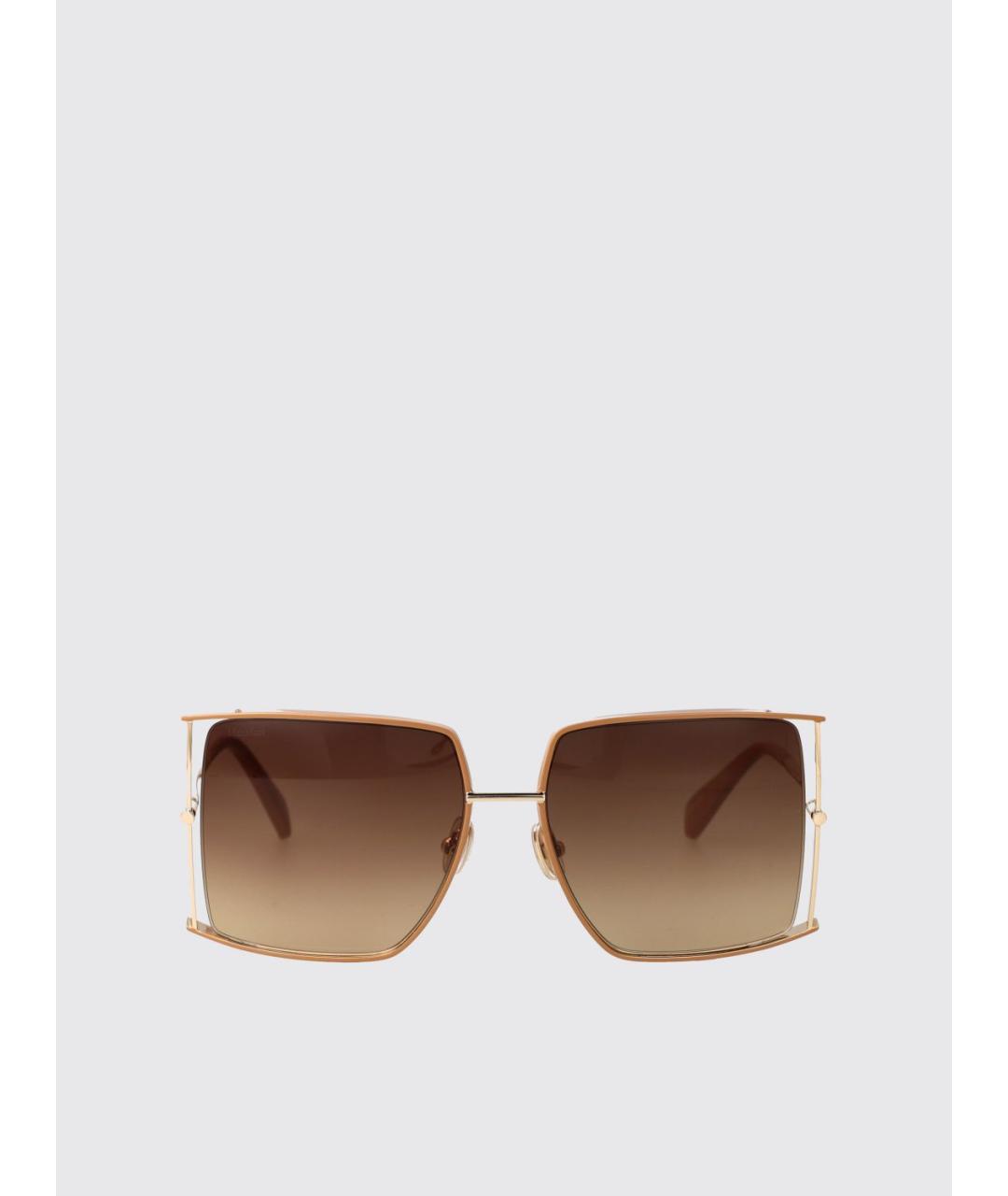 MAX MARA Коричневые солнцезащитные очки, фото 2