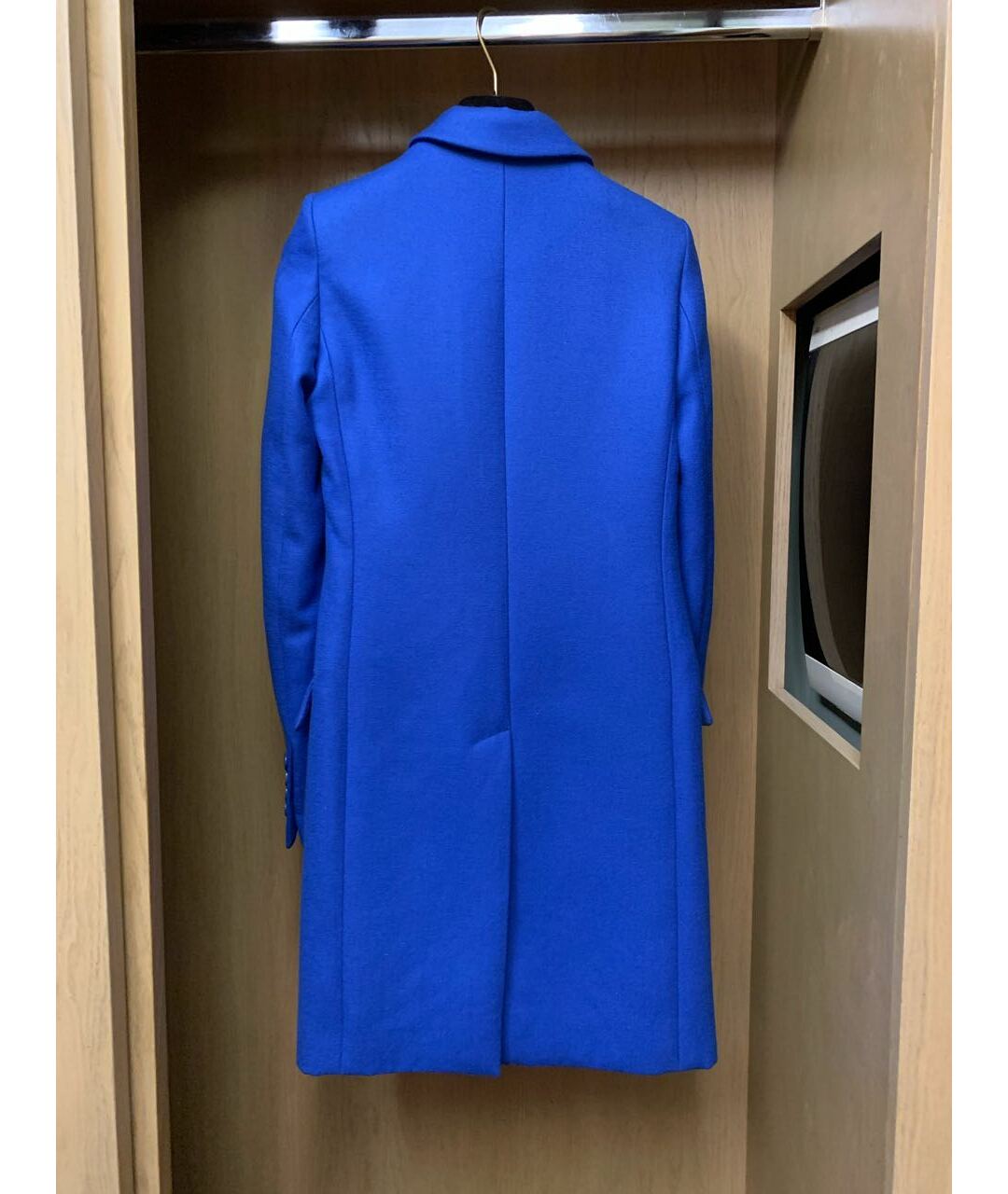 STELLA MCCARTNEY Синее шерстяное пальто, фото 2