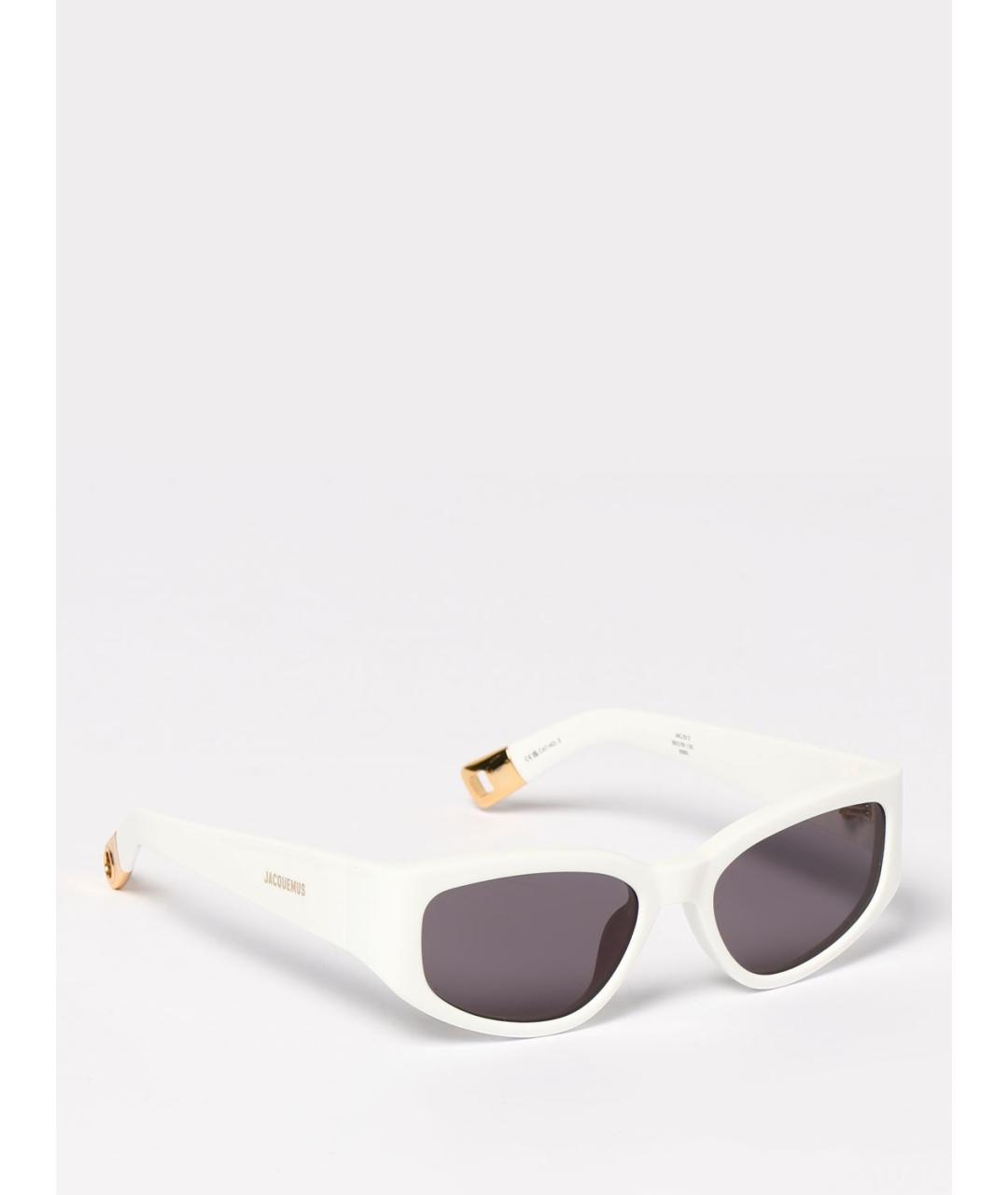 JACQUEMUS Белые солнцезащитные очки, фото 6