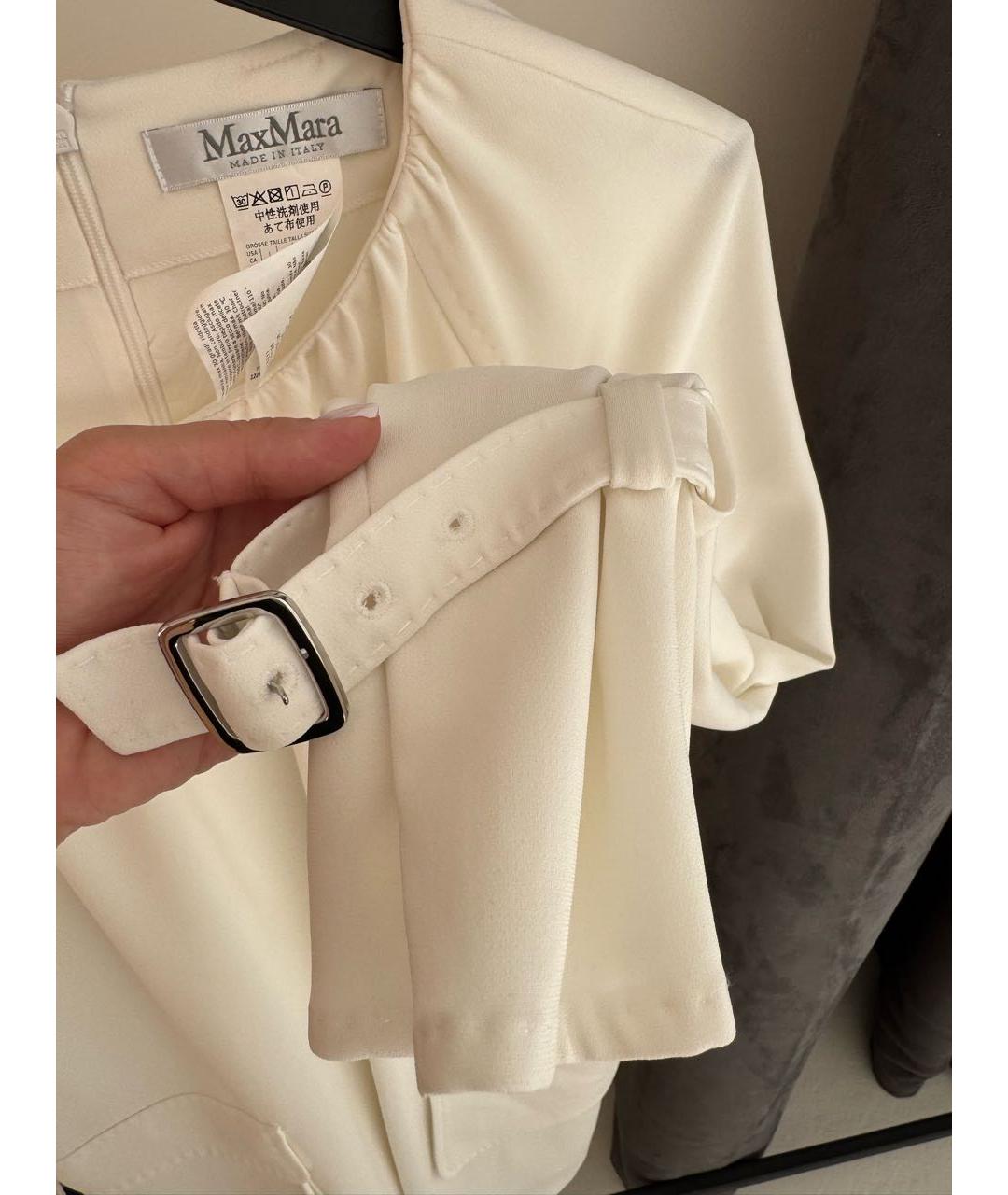 MAX MARA Белое платье, фото 4