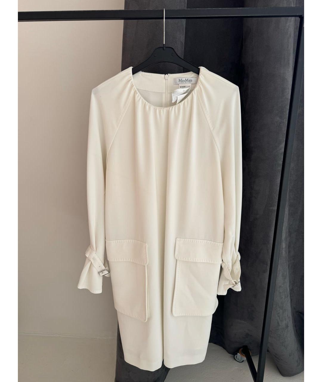 MAX MARA Белое платье, фото 3