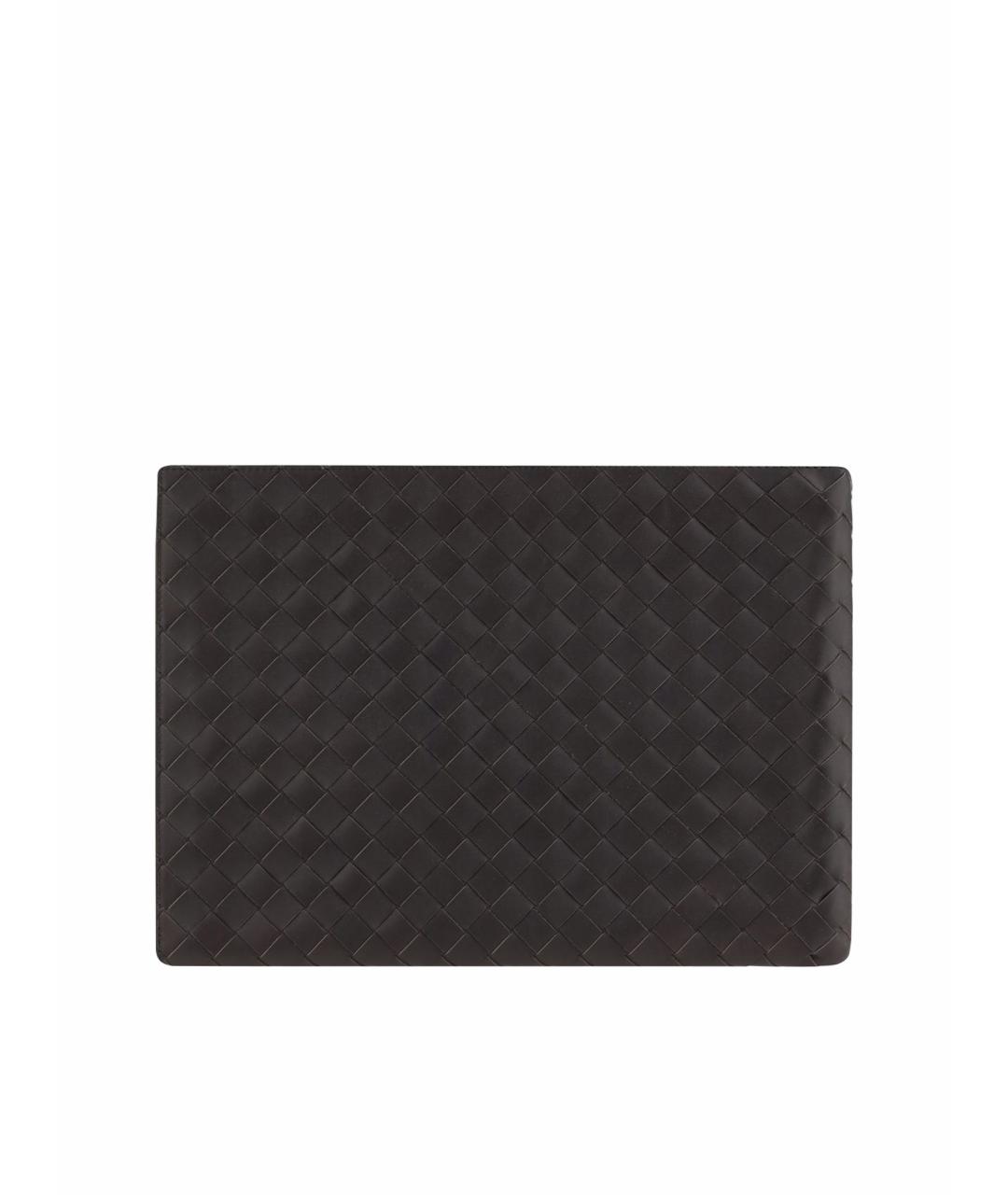 BOTTEGA VENETA Коричневая кожаная папка для документов, фото 1