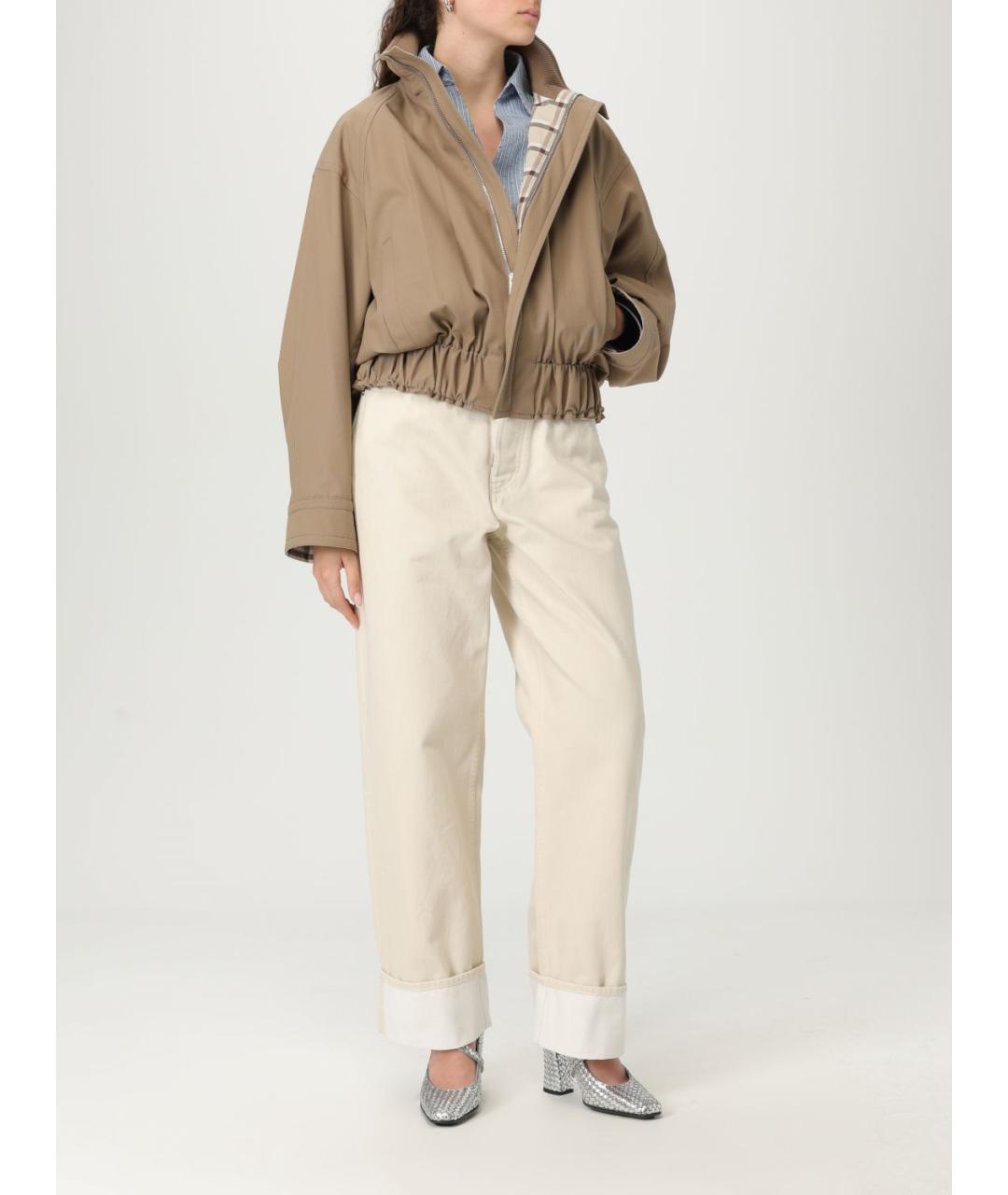 BOTTEGA VENETA Синяя хлопковая рубашка, фото 3