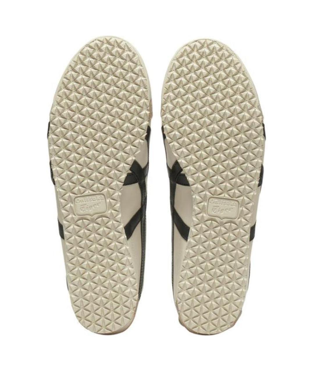 ONITSUKA TIGER Бежевые кожаные кеды, фото 5