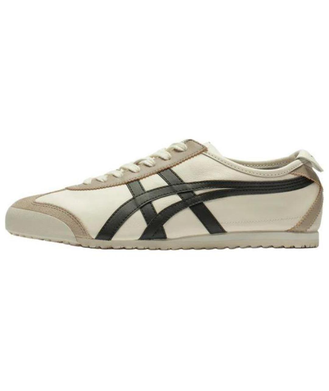 ONITSUKA TIGER Бежевые кожаные кеды, фото 6