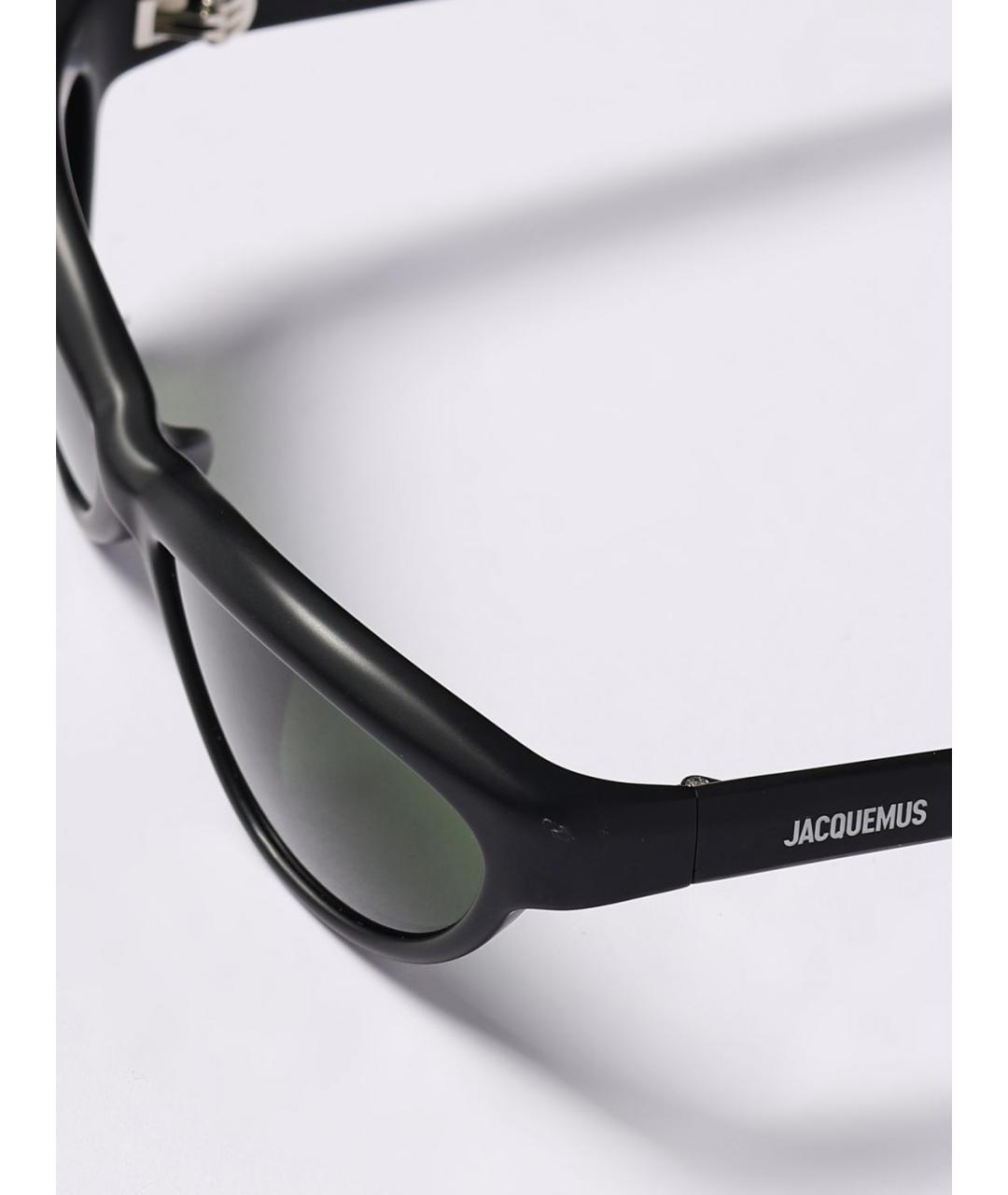 JACQUEMUS Черные солнцезащитные очки, фото 4
