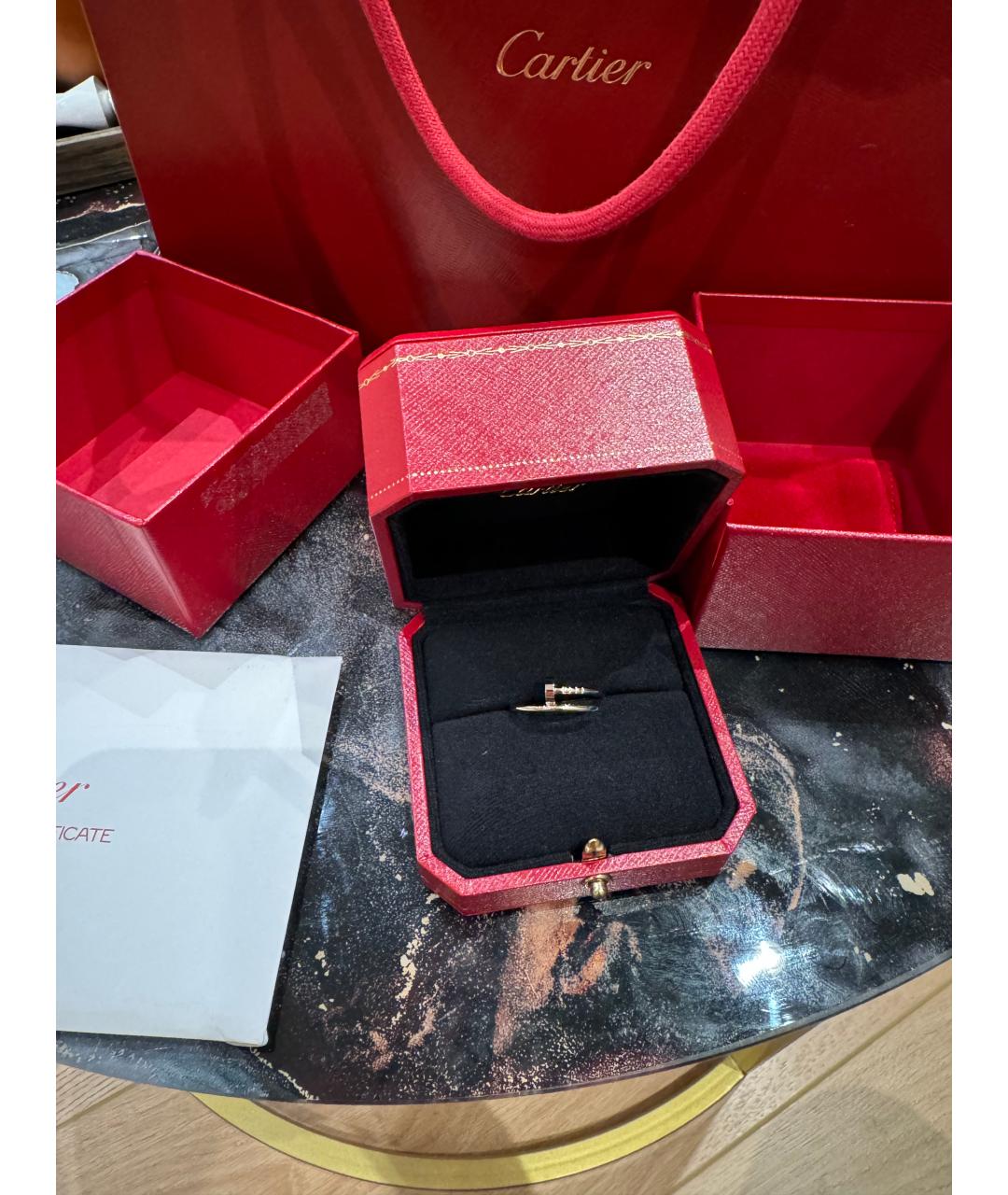 CARTIER Кольцо из белого золота, фото 4