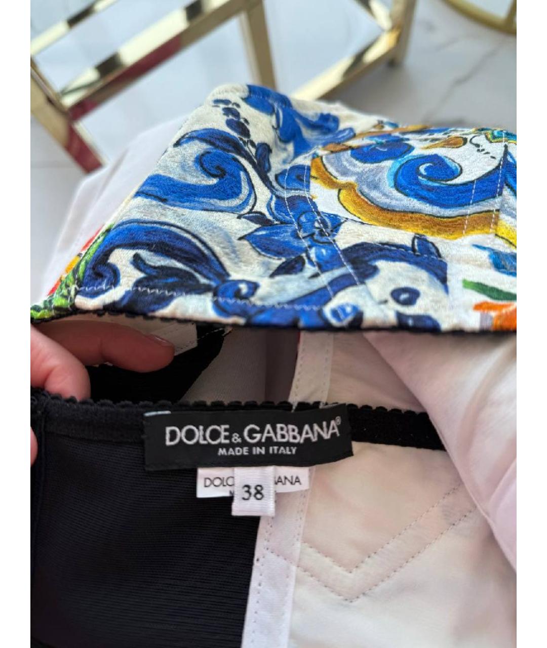 DOLCE&GABBANA Белый костюм с юбками, фото 7