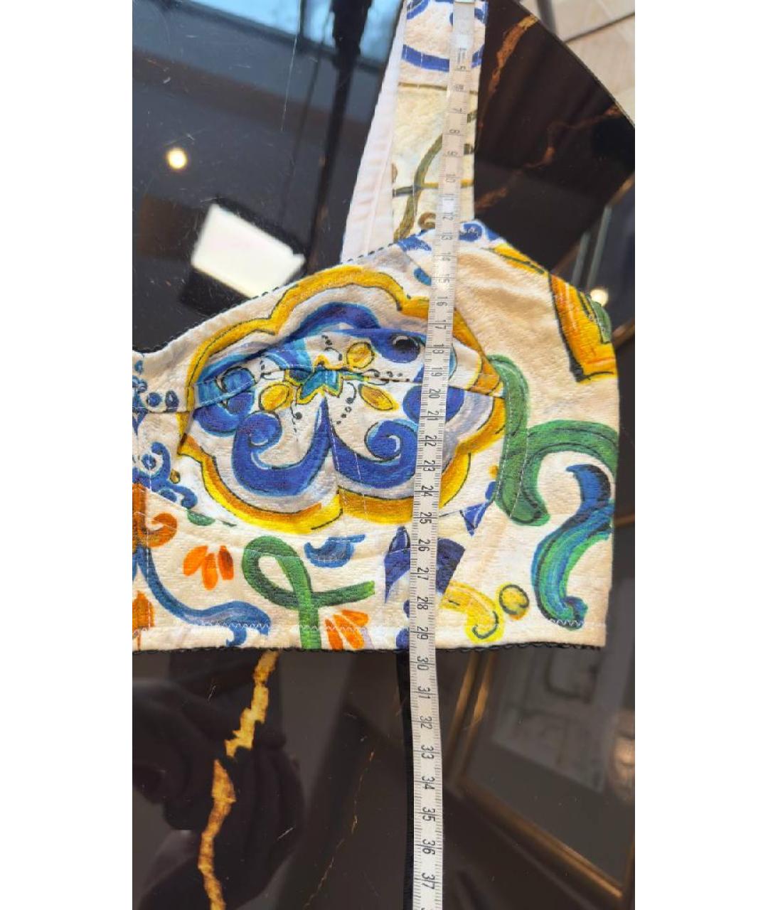 DOLCE&GABBANA Белый костюм с юбками, фото 8
