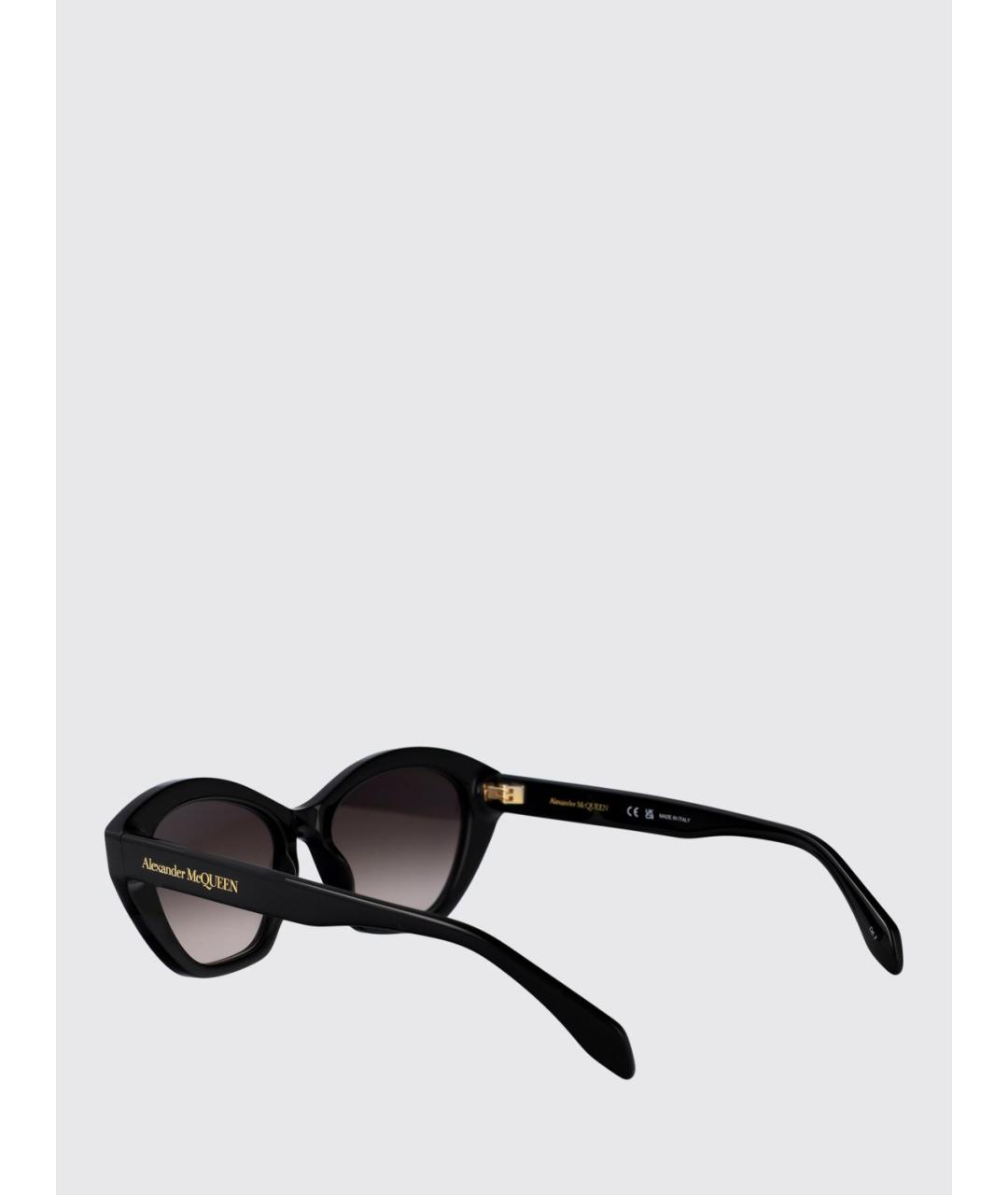 ALEXANDER MCQUEEN Черные солнцезащитные очки, фото 3
