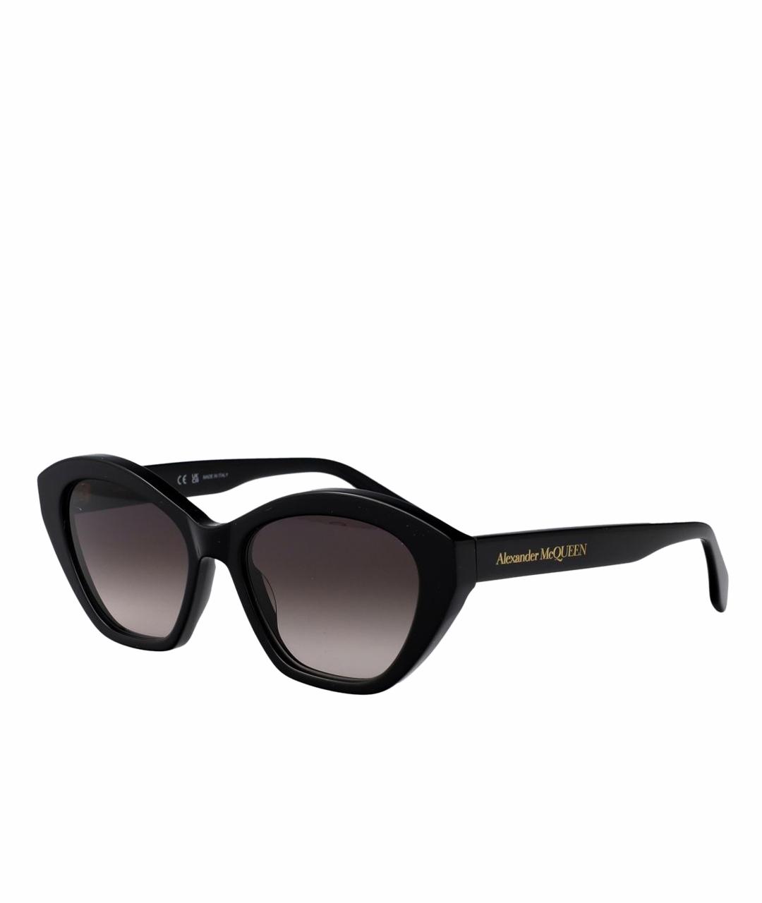 ALEXANDER MCQUEEN Черные солнцезащитные очки, фото 1