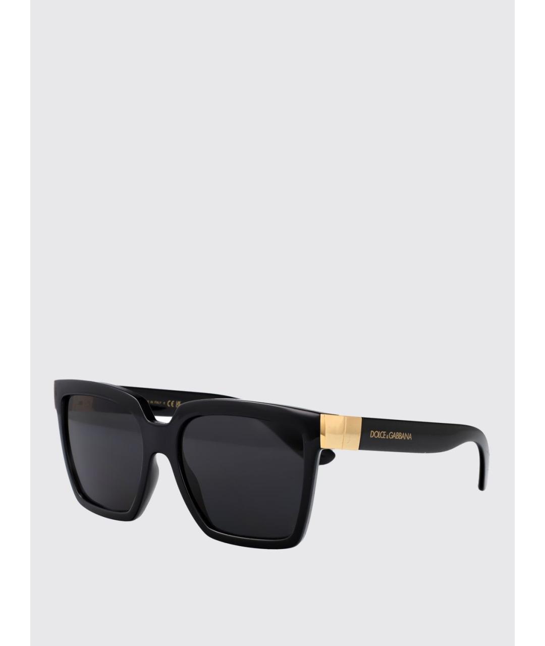 DOLCE&GABBANA Черные солнцезащитные очки, фото 5