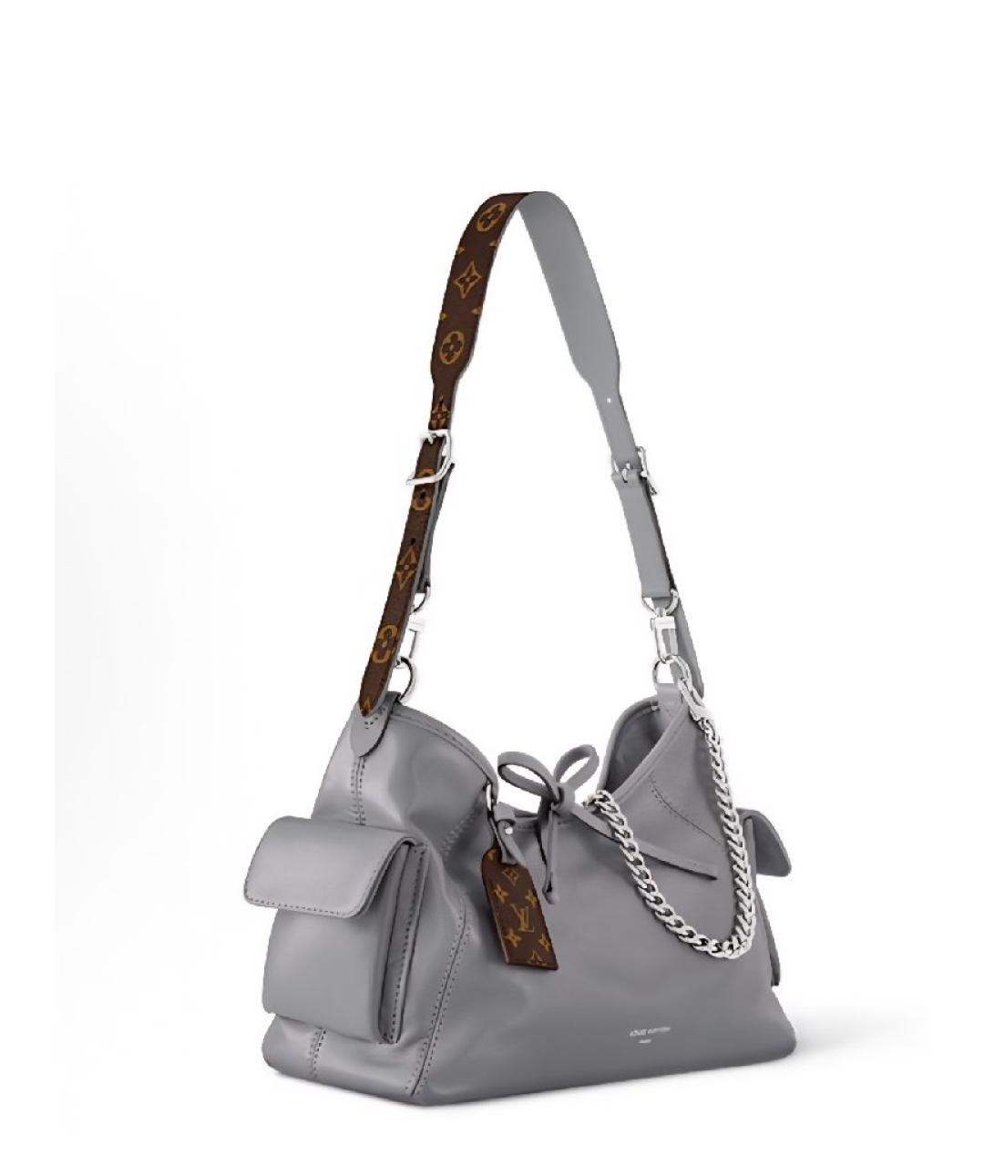 LOUIS VUITTON Серая сумка тоут, фото 2
