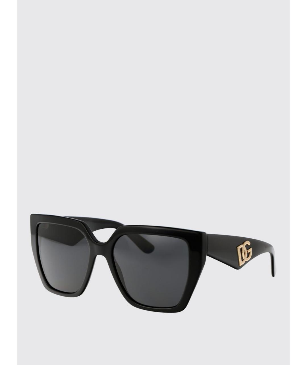 DOLCE&GABBANA Черные солнцезащитные очки, фото 5