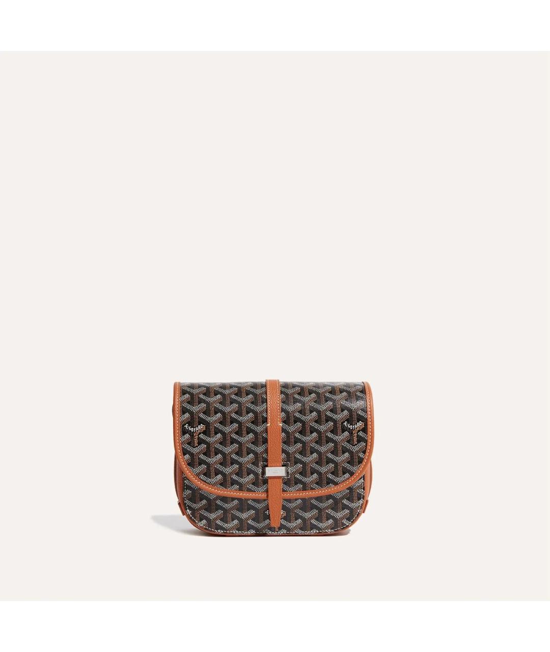 GOYARD Коричневая сумка на плечо, фото 2