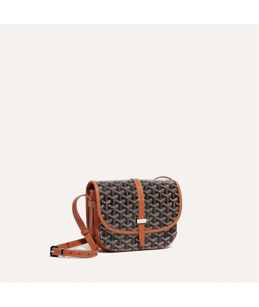 GOYARD Коричневая сумка на плечо, фото 5