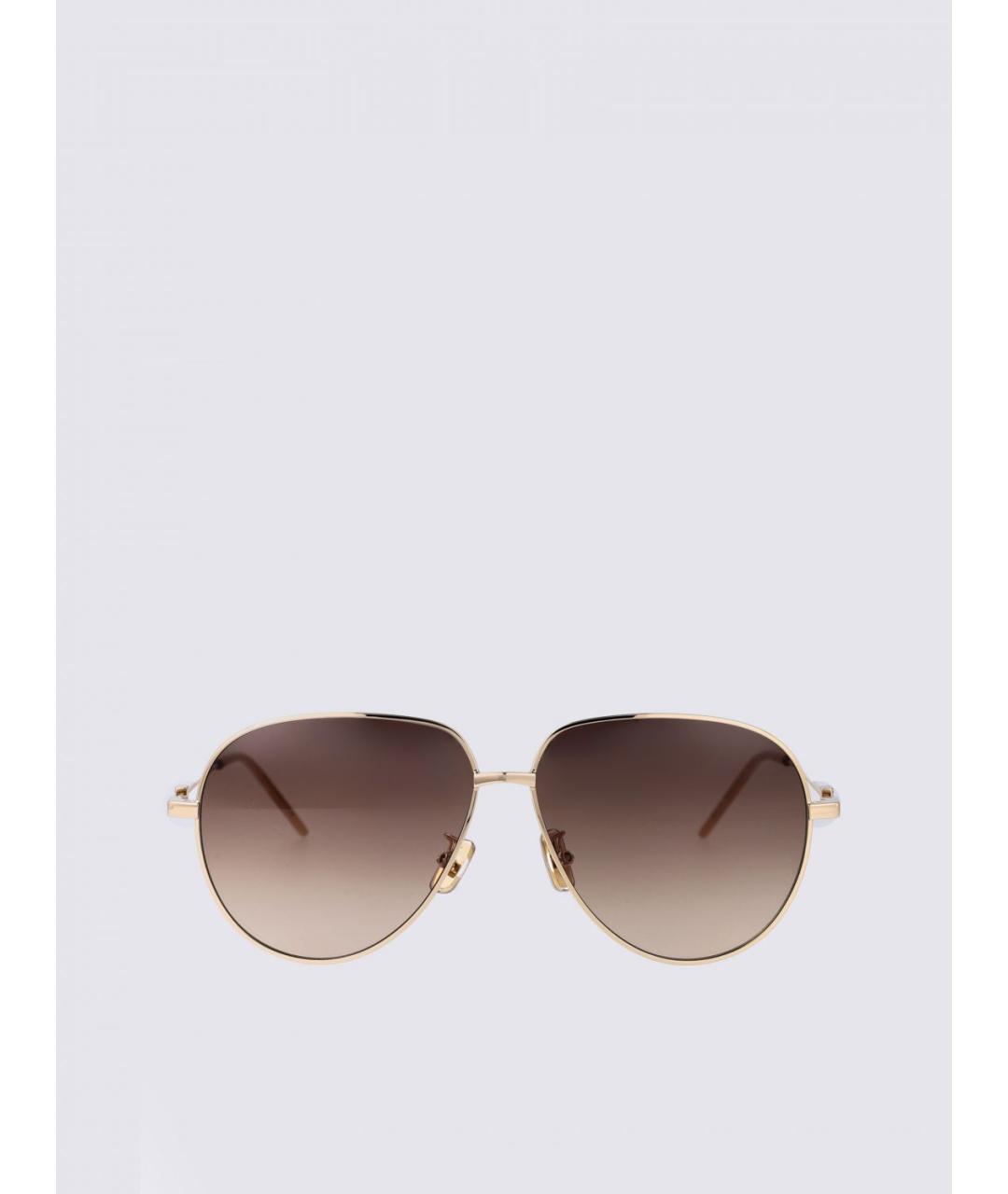 GIVENCHY Золотые солнцезащитные очки, фото 2