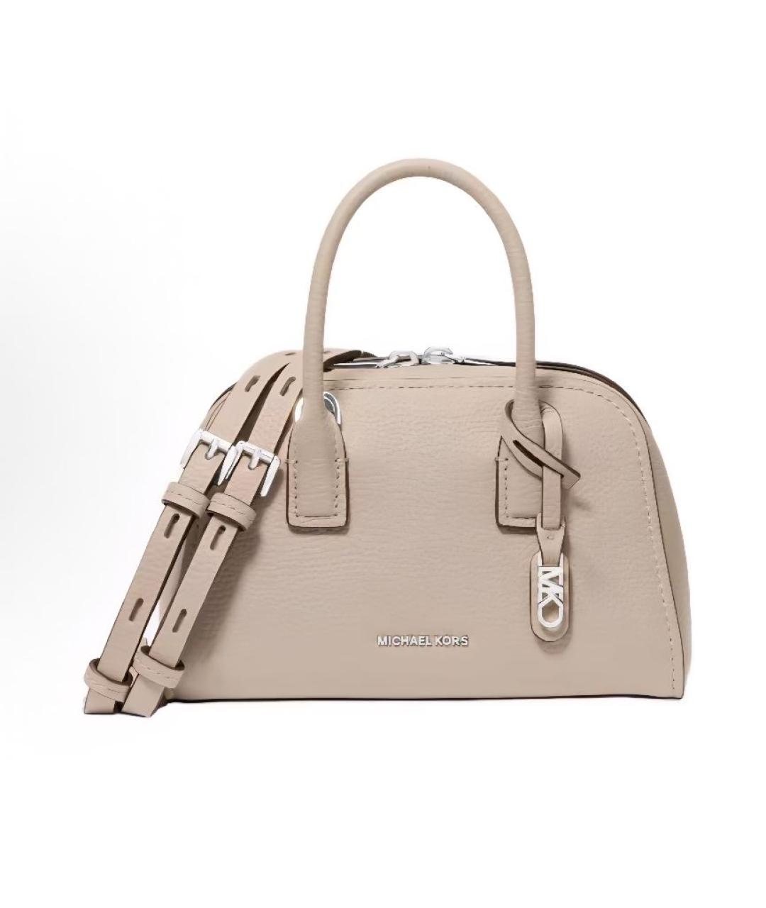 MICHAEL KORS Бежевая сумка с короткими ручками, фото 1