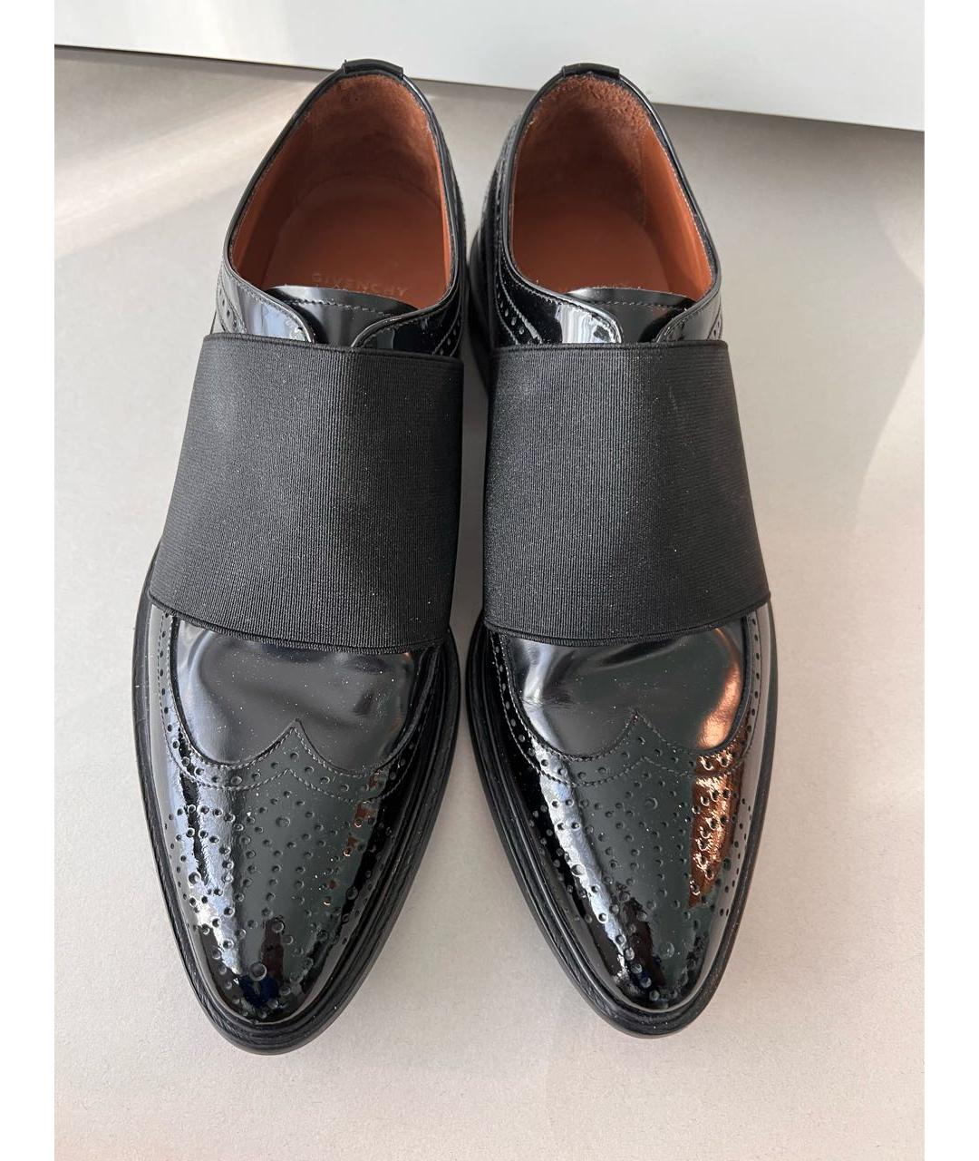 GIVENCHY Черные туфли из лакированной кожи, фото 2